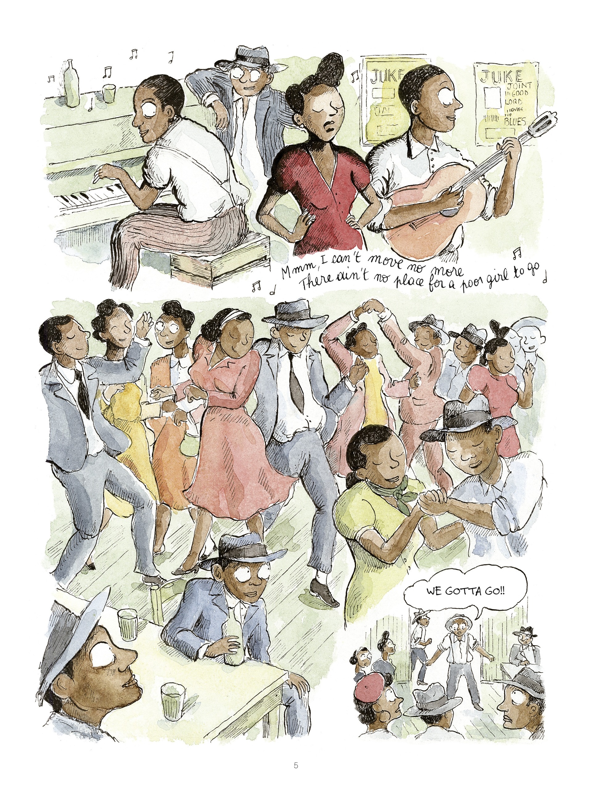 Read online Swamp: A Summer in the Bayou comic -  Issue # TPB (Part 1) - 7