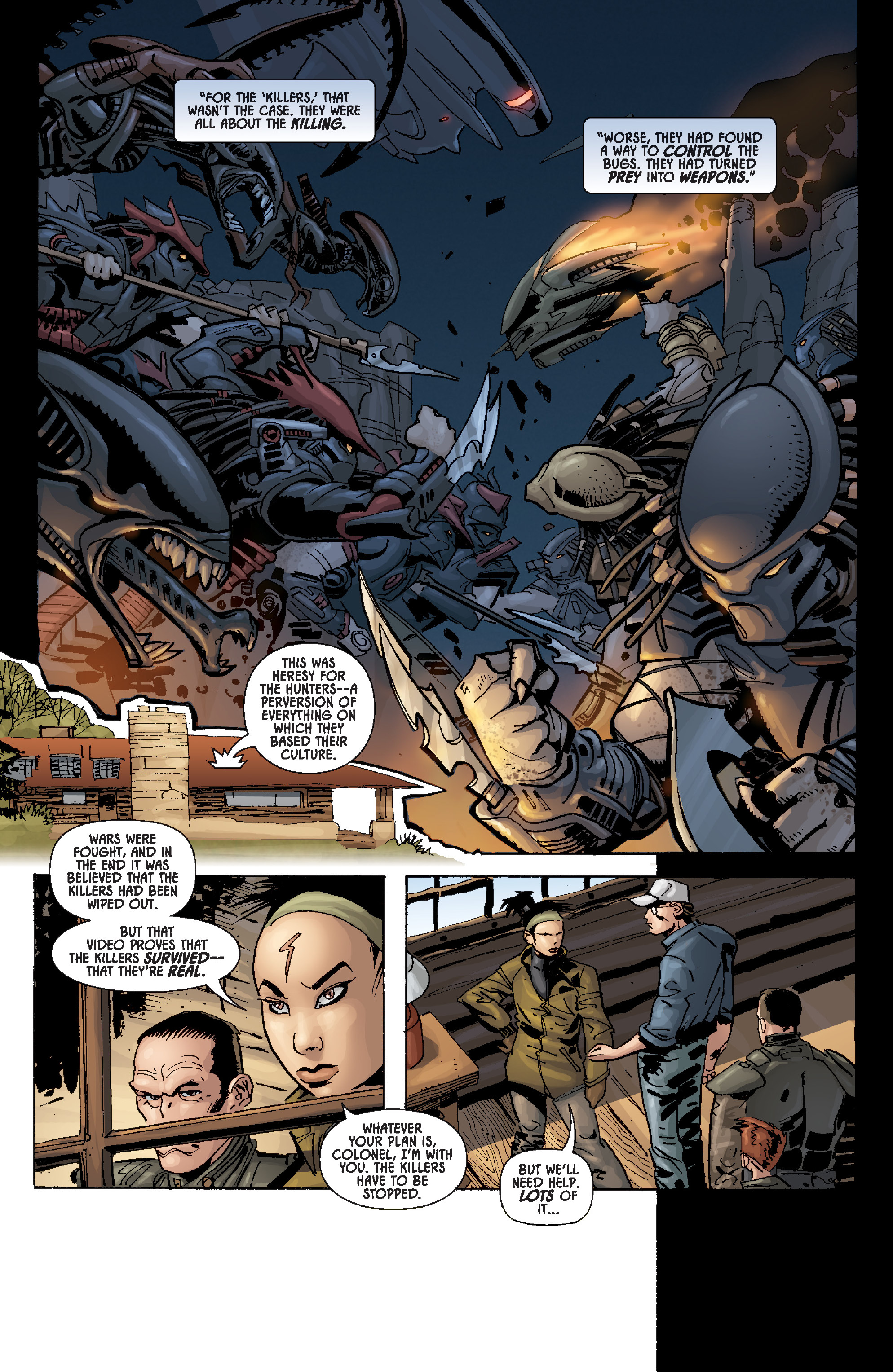 Read online Aliens vs. Predator: The Essential Comics comic -  Issue # TPB 1 (Part 4) - 6