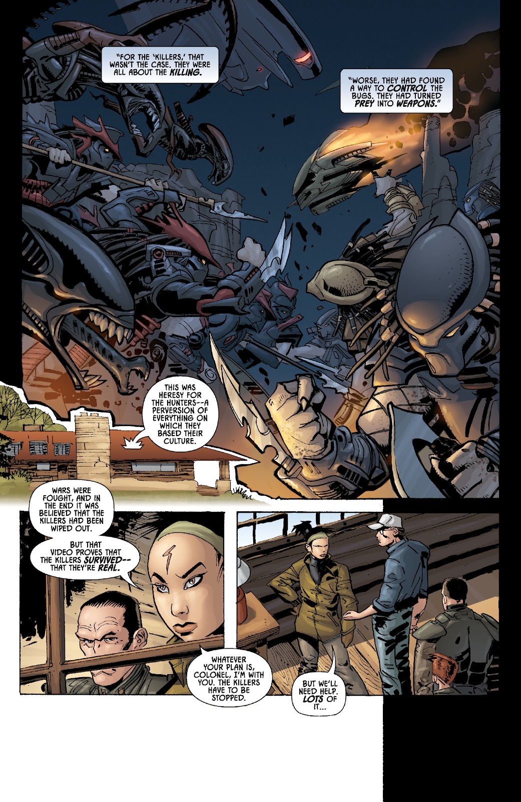 Aliens vs. Predator: The Essential Comics issue TPB 1 (Part 4) - Page 6