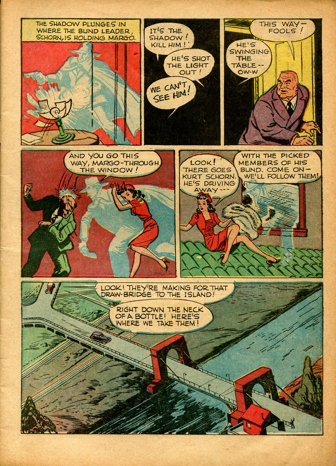 Read online Shadow Comics comic -  Issue #13 - 5
