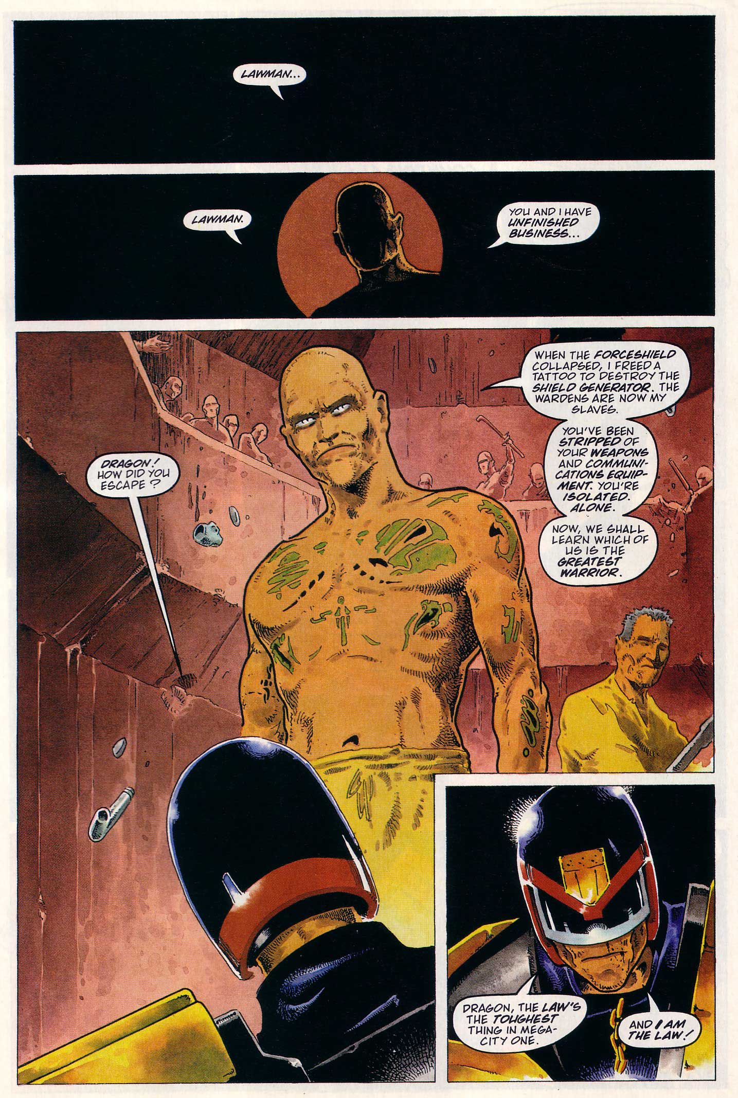 Read online Judge Dredd Lawman of the Future comic -  Issue #15 - 26