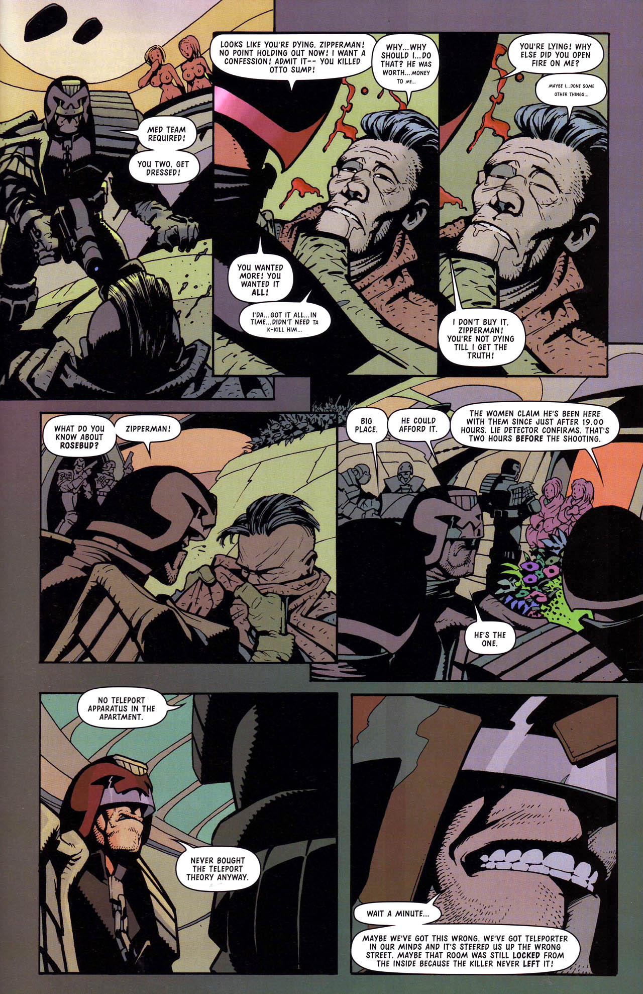Read online Judge Dredd Megazine (vol. 4) comic -  Issue #13 - 15