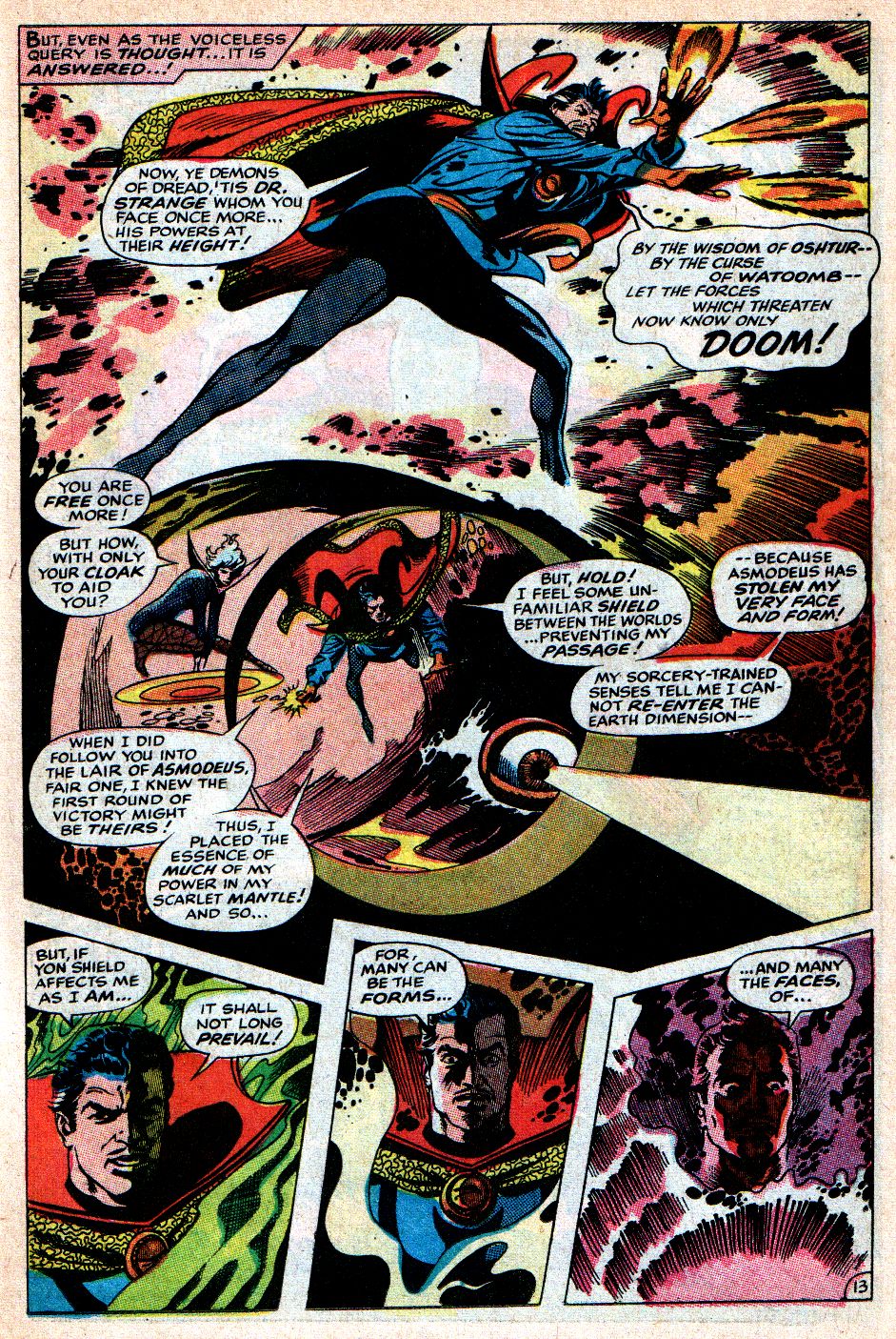 Read online Marvel Masterworks: Doctor Strange comic -  Issue # TPB 3 - 184