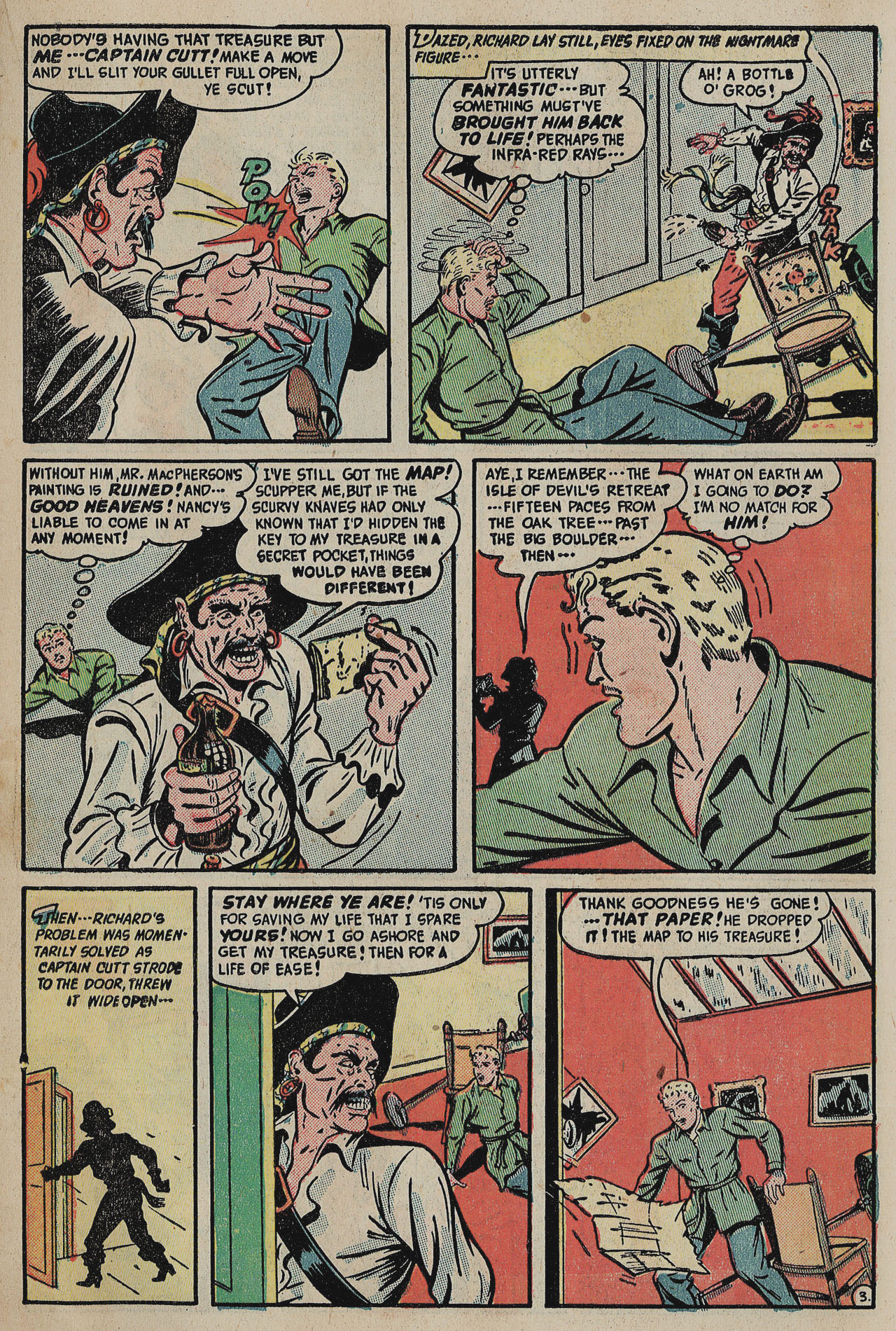 Read online Adventures Into The Unknown comic -  Issue #25 - 27