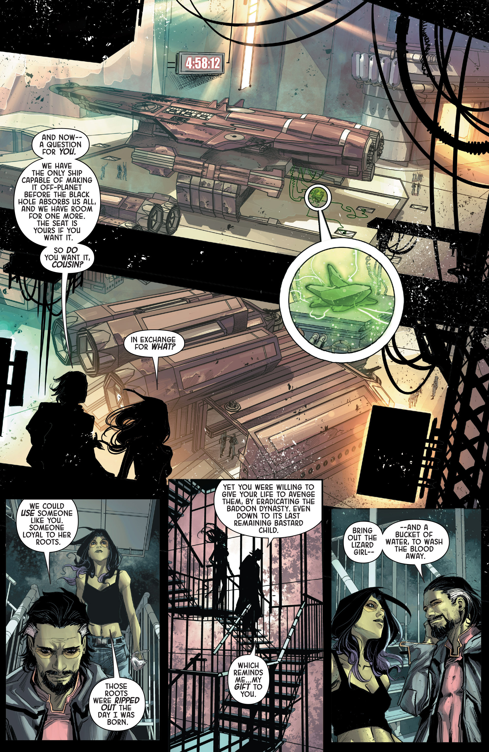 Read online Gamora comic -  Issue #4 - 5