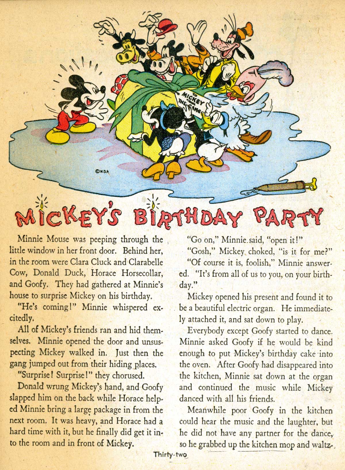 Read online Walt Disney's Comics and Stories comic -  Issue #10 - 34