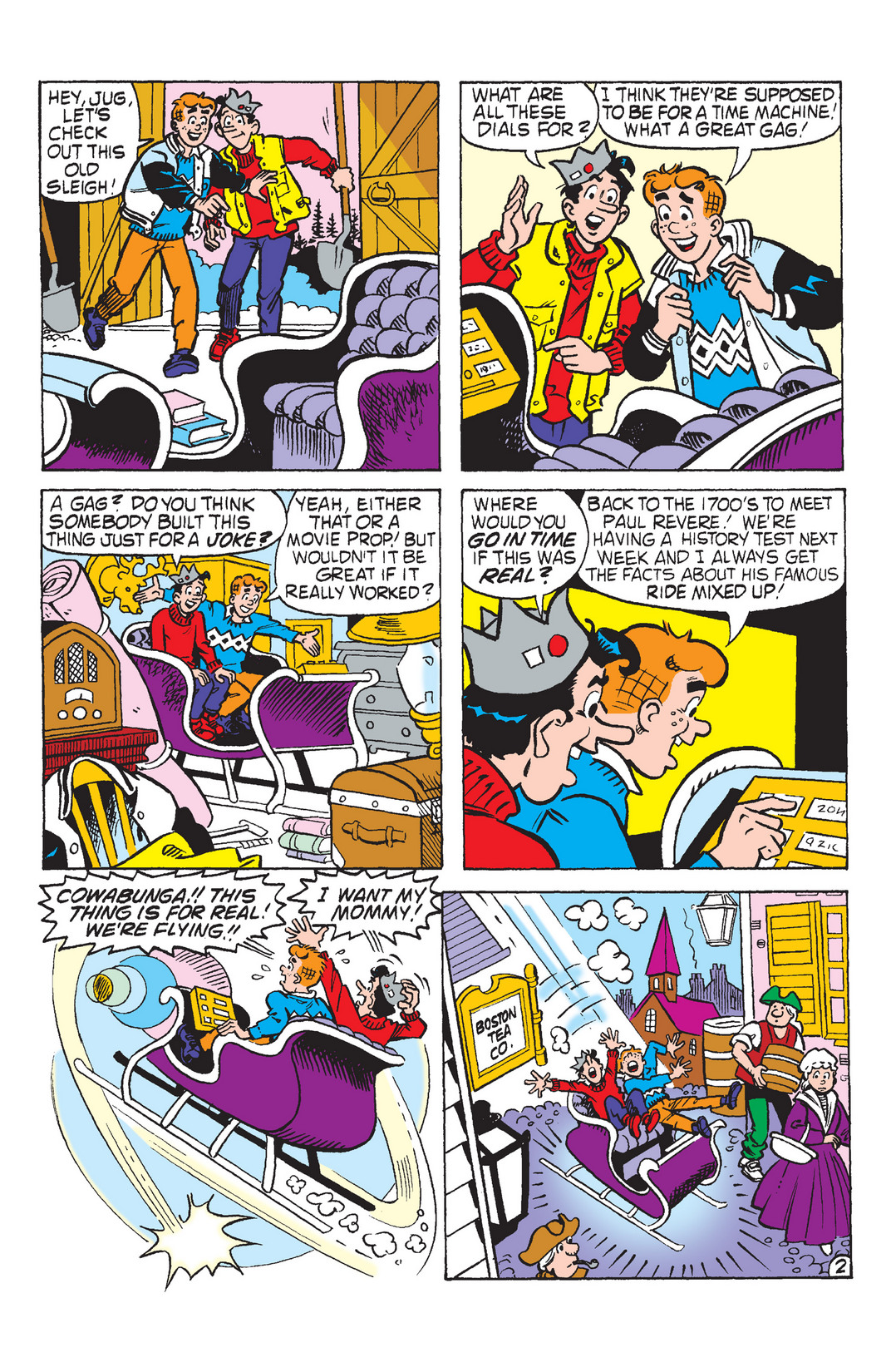 Read online Archie Through Time comic -  Issue # TPB (Part 1) - 49