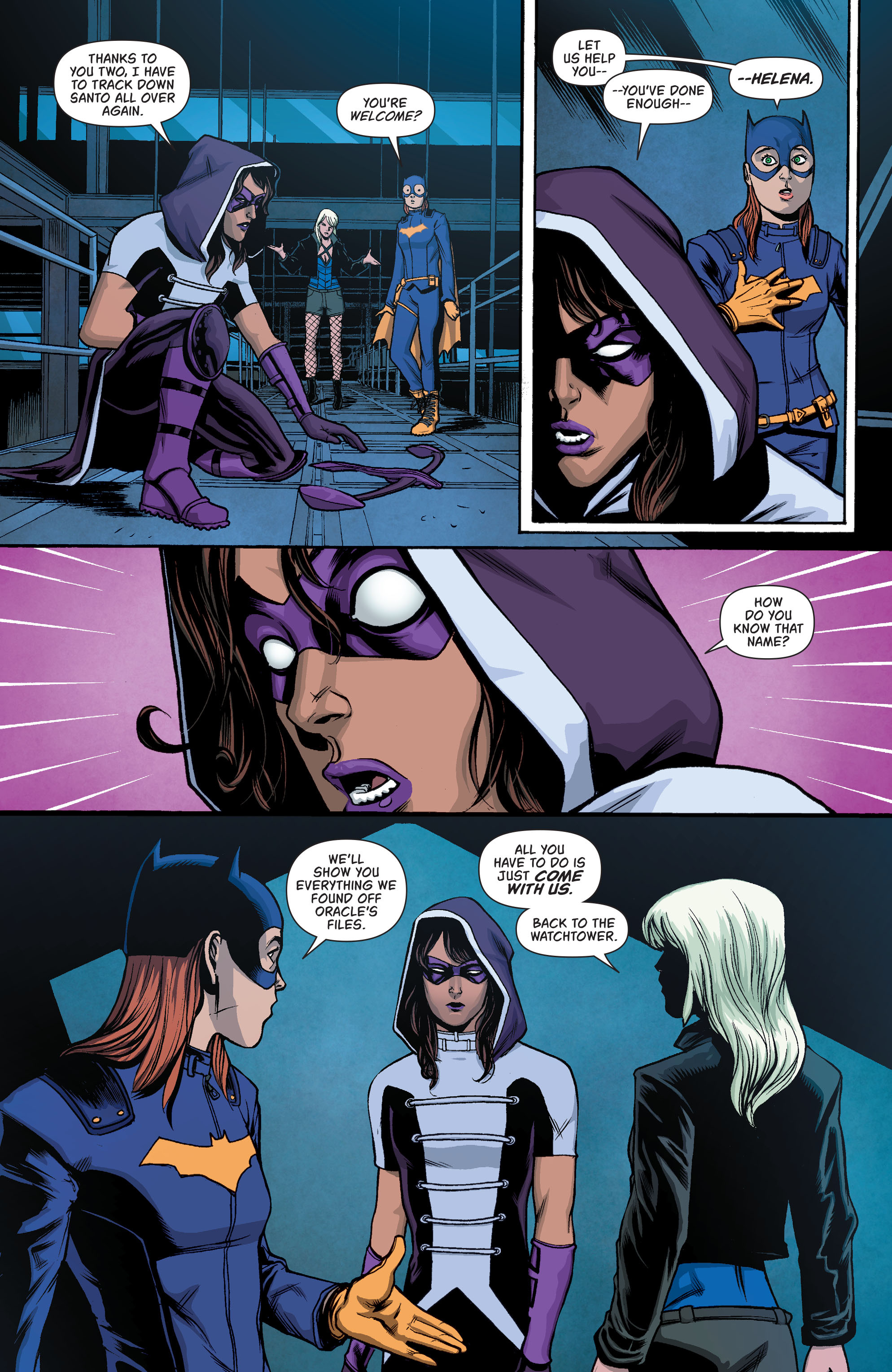 Read online Batgirl and the Birds of Prey comic -  Issue #4 - 12