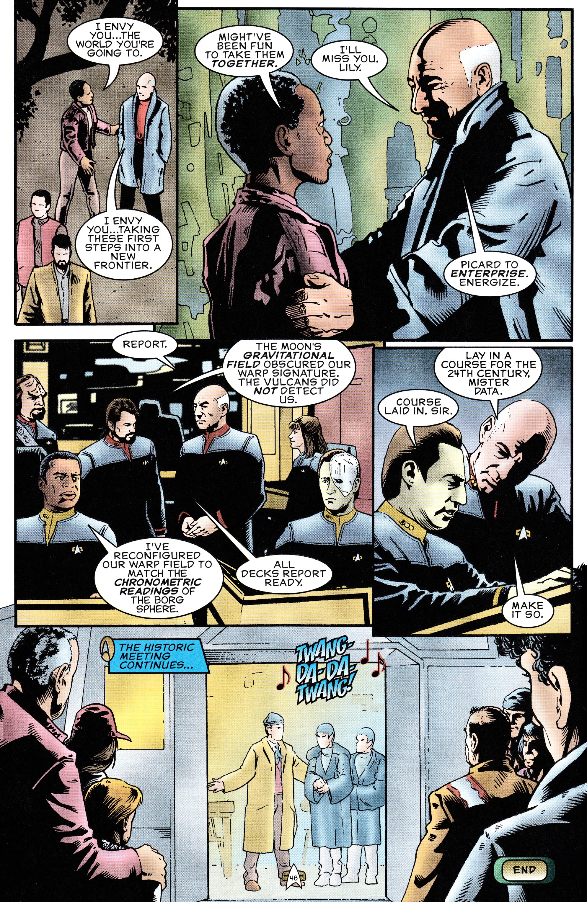 Read online Star Trek: First Contact (2021) comic -  Issue # TPB - 50