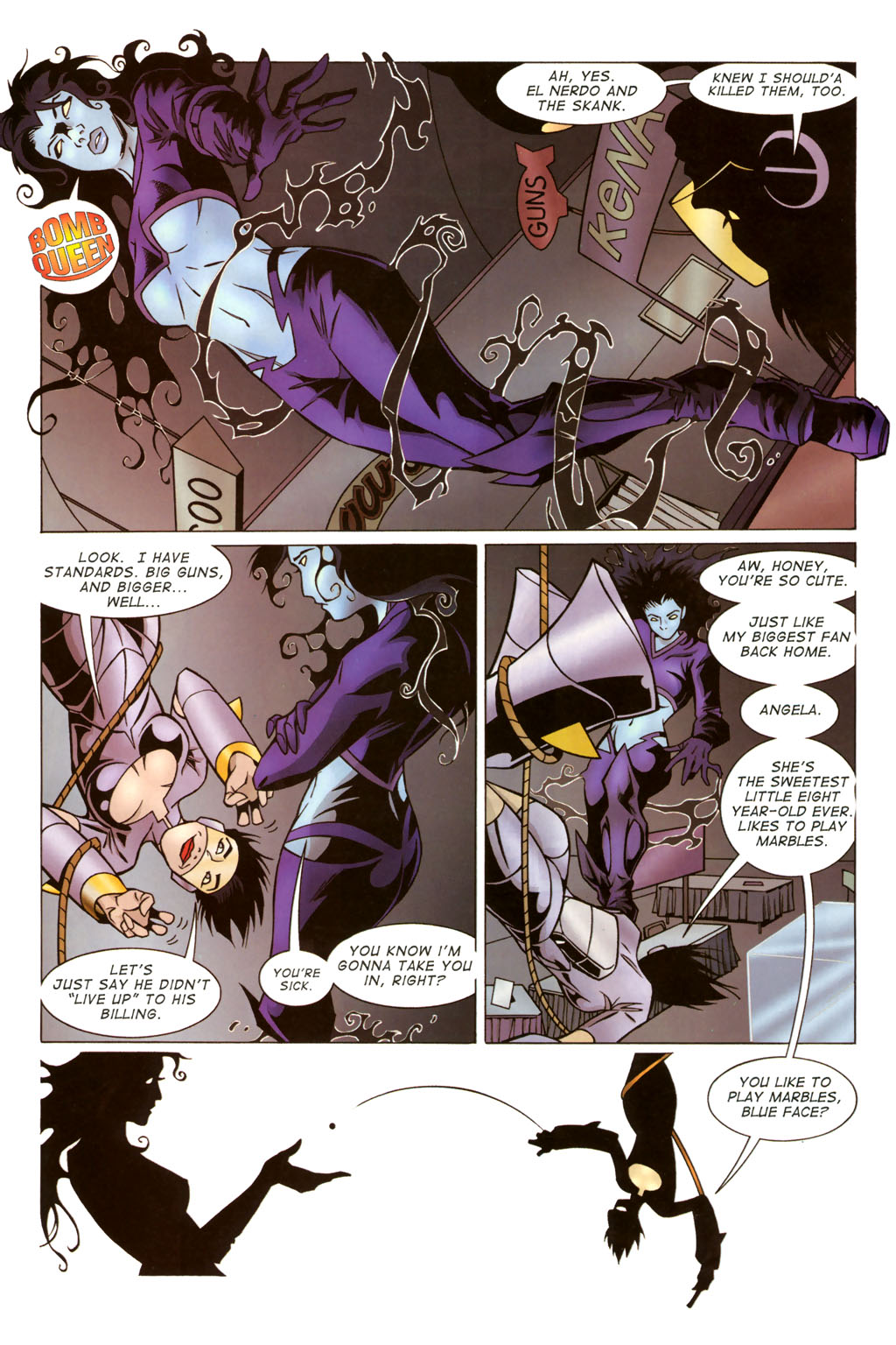 Read online Bomb Queen versus Blacklight comic -  Issue # Full - 14