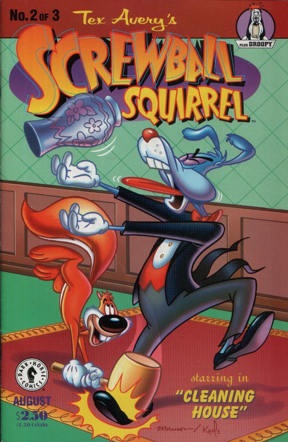 Read online Screwball Squirrel comic -  Issue #2 - 1