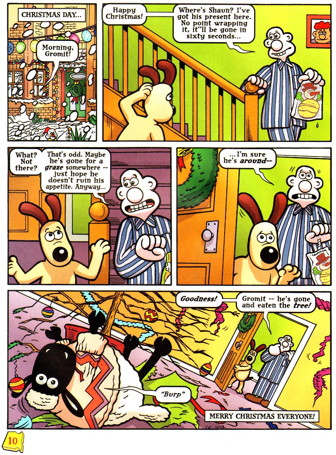 Read online Wallace and Gromit Annual comic -  Issue #2008 - 12