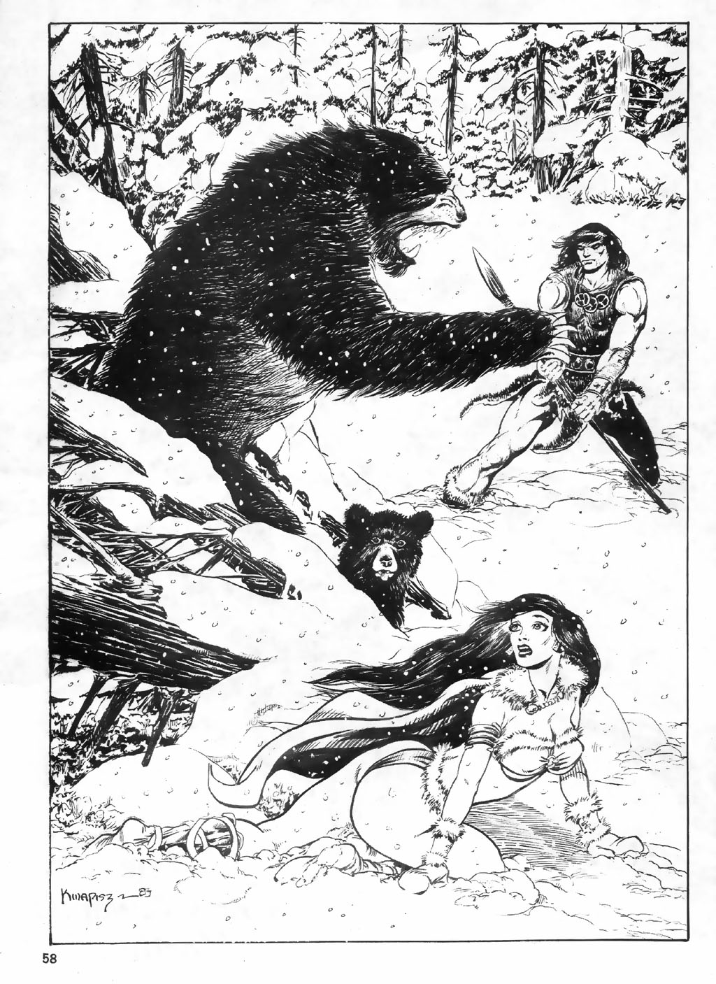 Read online The Savage Sword Of Conan comic -  Issue #96 - 58