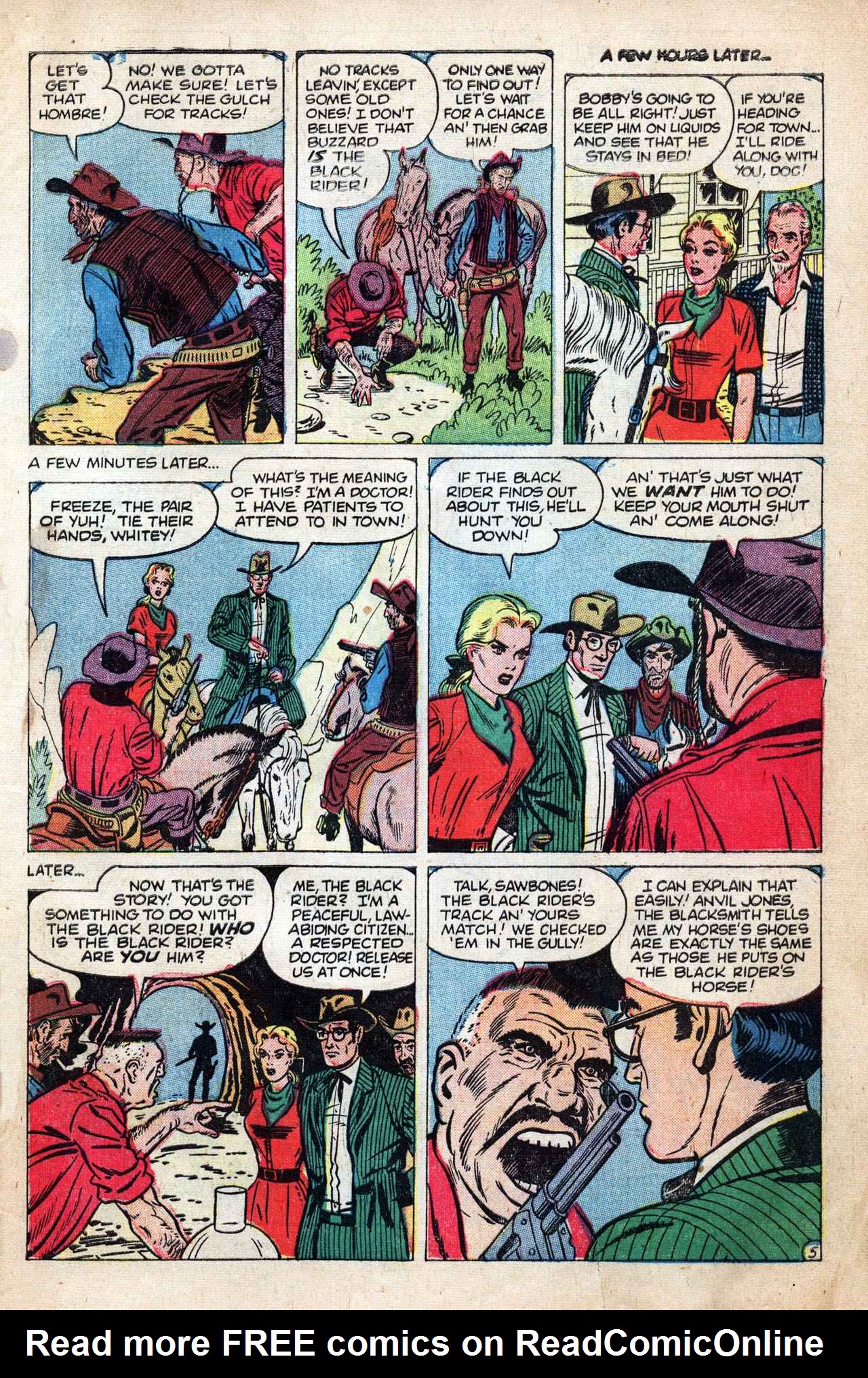 Read online Western Tales of Black Rider comic -  Issue #31 - 7