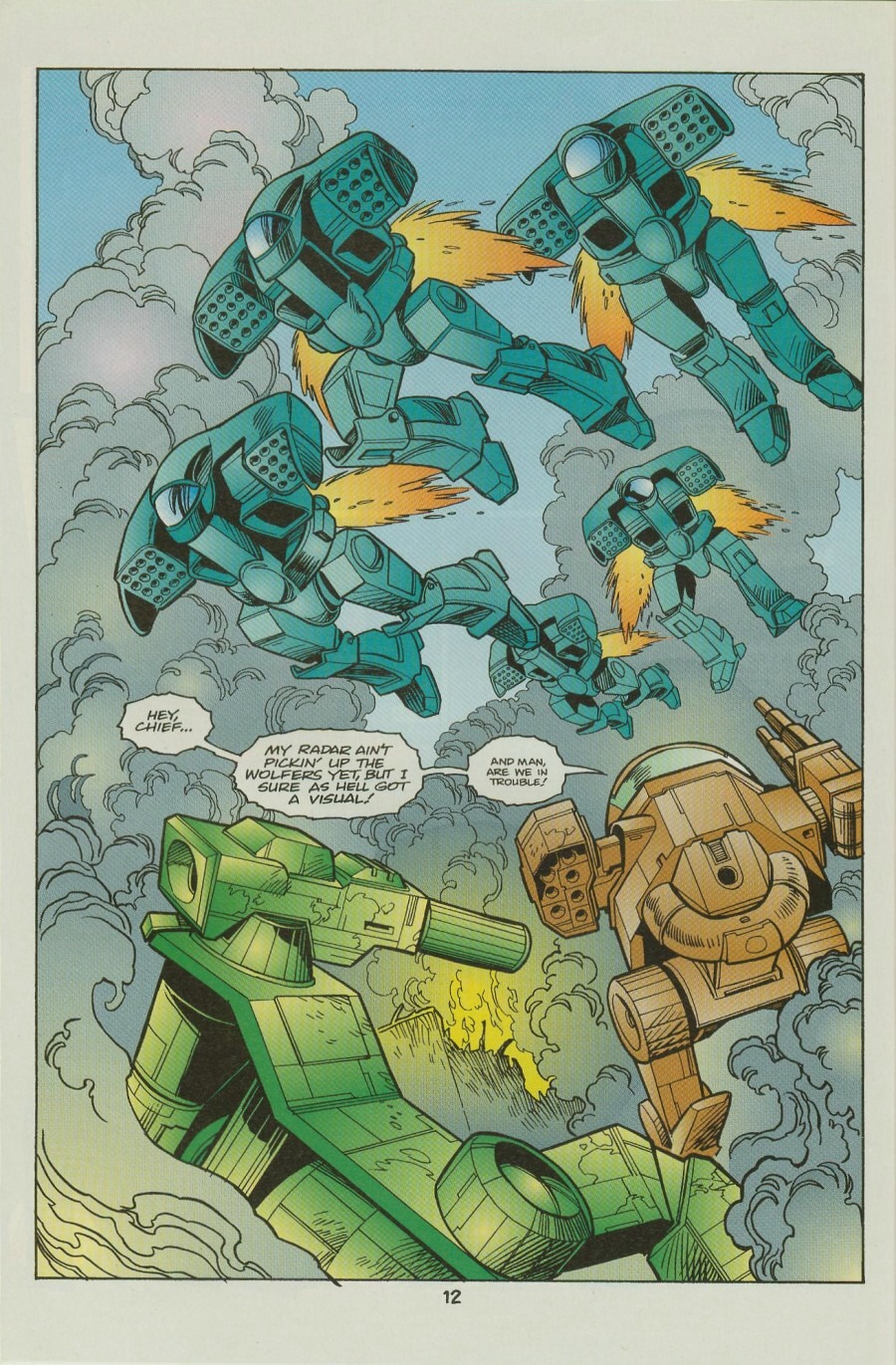 Read online Battletech: Fallout comic -  Issue #3 - 15