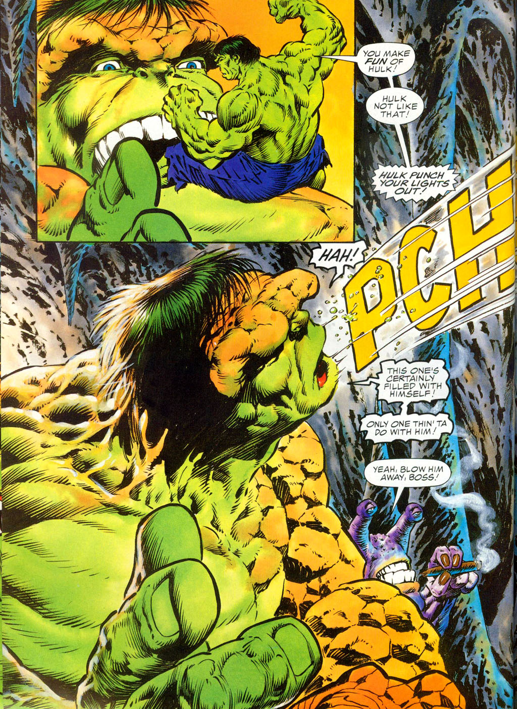 Read online Marvel Graphic Novel comic -  Issue #29 - Hulk & Thing - The Big Change - 56