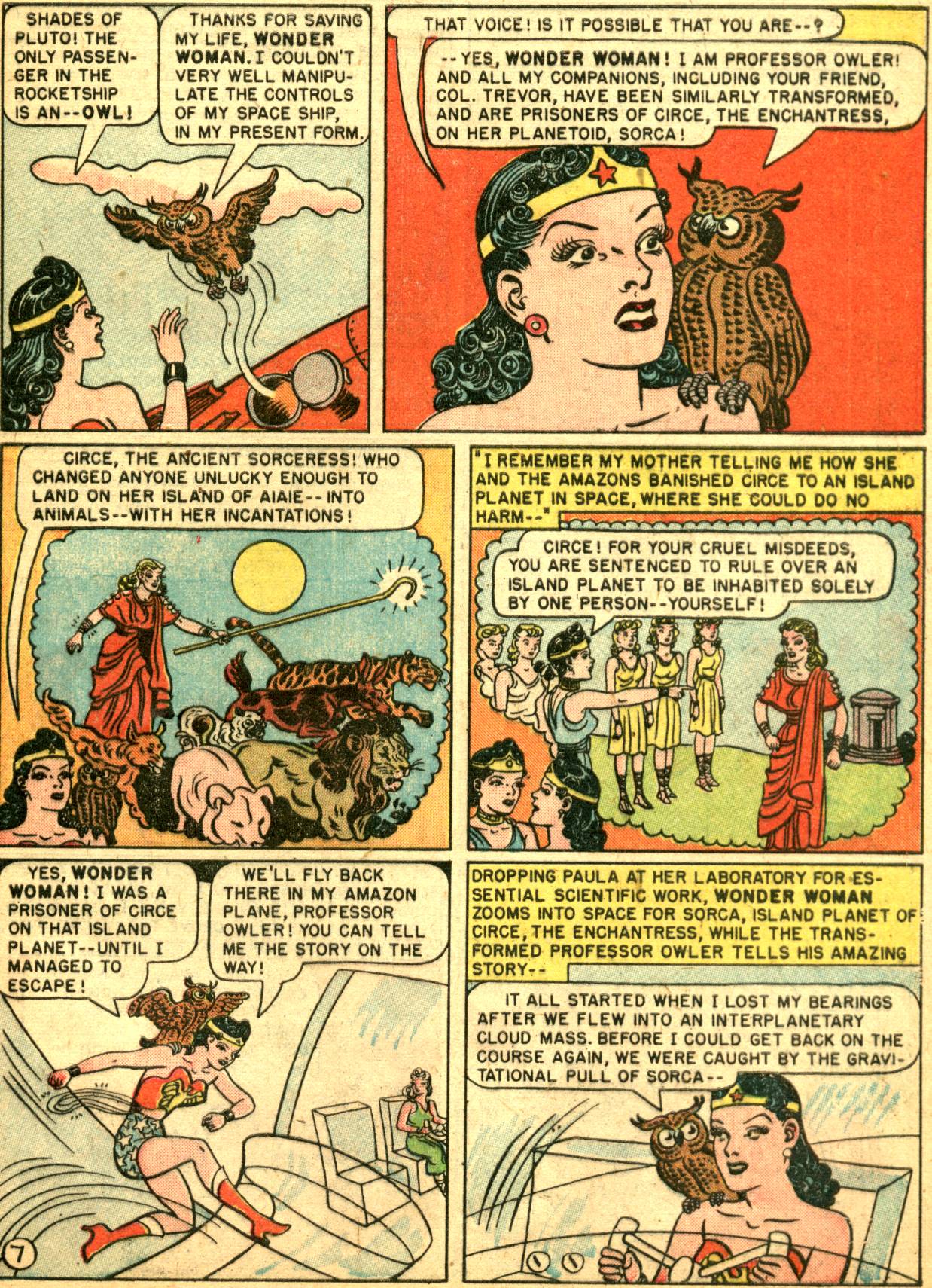 Read online Wonder Woman (1942) comic -  Issue #37 - 43