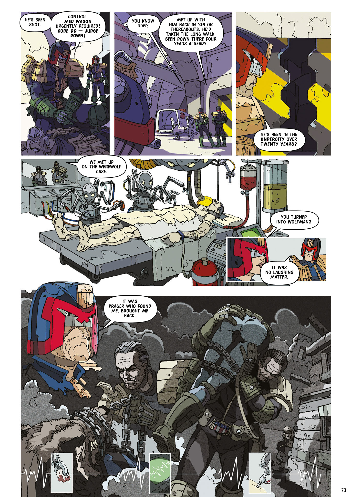 Read online Judge Dredd: The Complete Case Files comic -  Issue # TPB 36 (Part 1) - 75