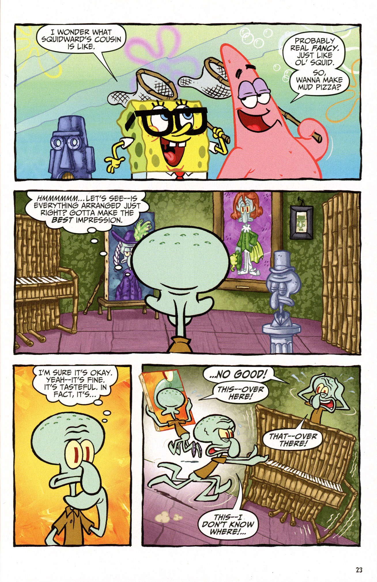 Read online SpongeBob Comics comic -  Issue #24 - 24