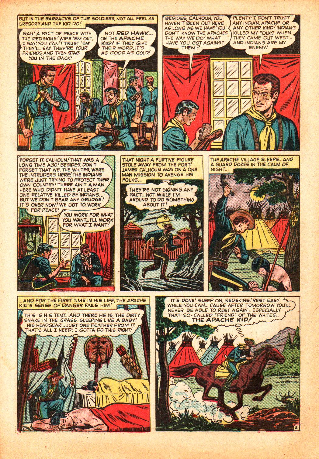 Read online Apache Kid comic -  Issue #6 - 28