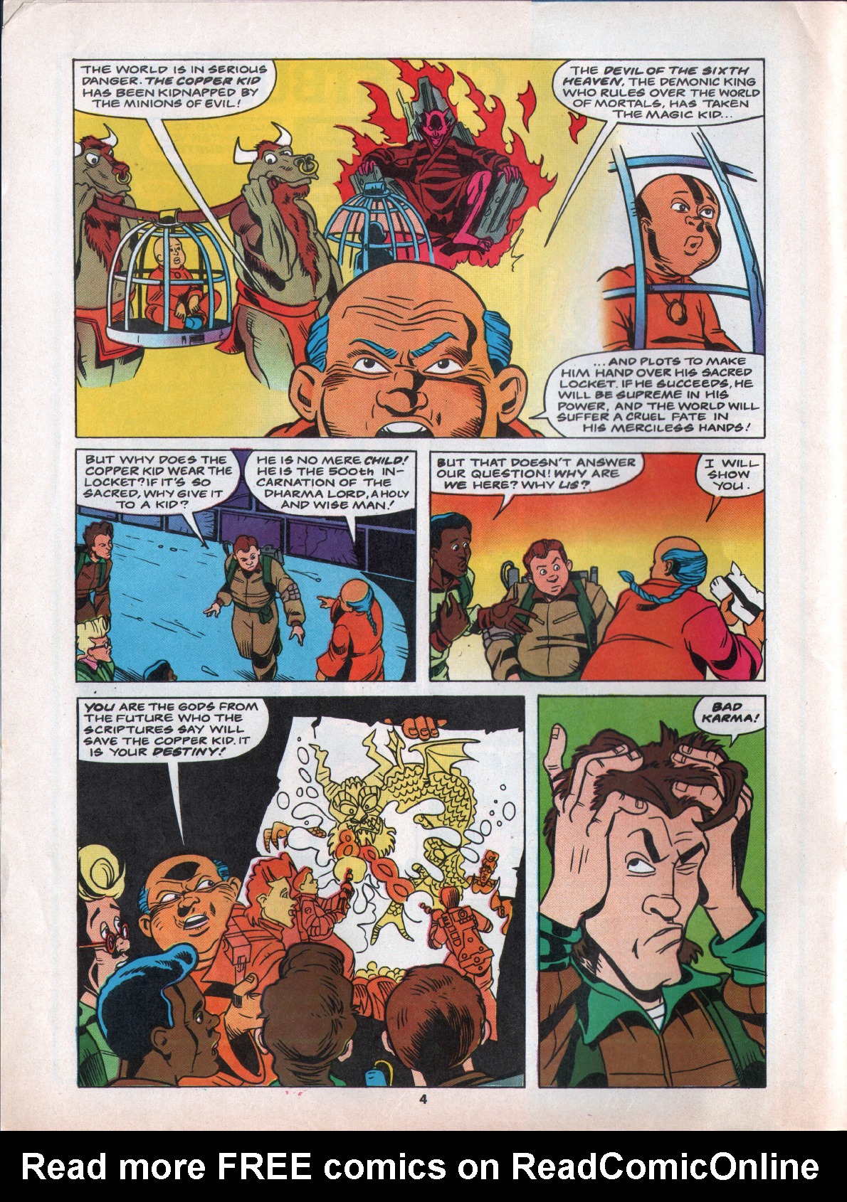 Read online The Real Ghostbusters comic -  Issue #58 - 4
