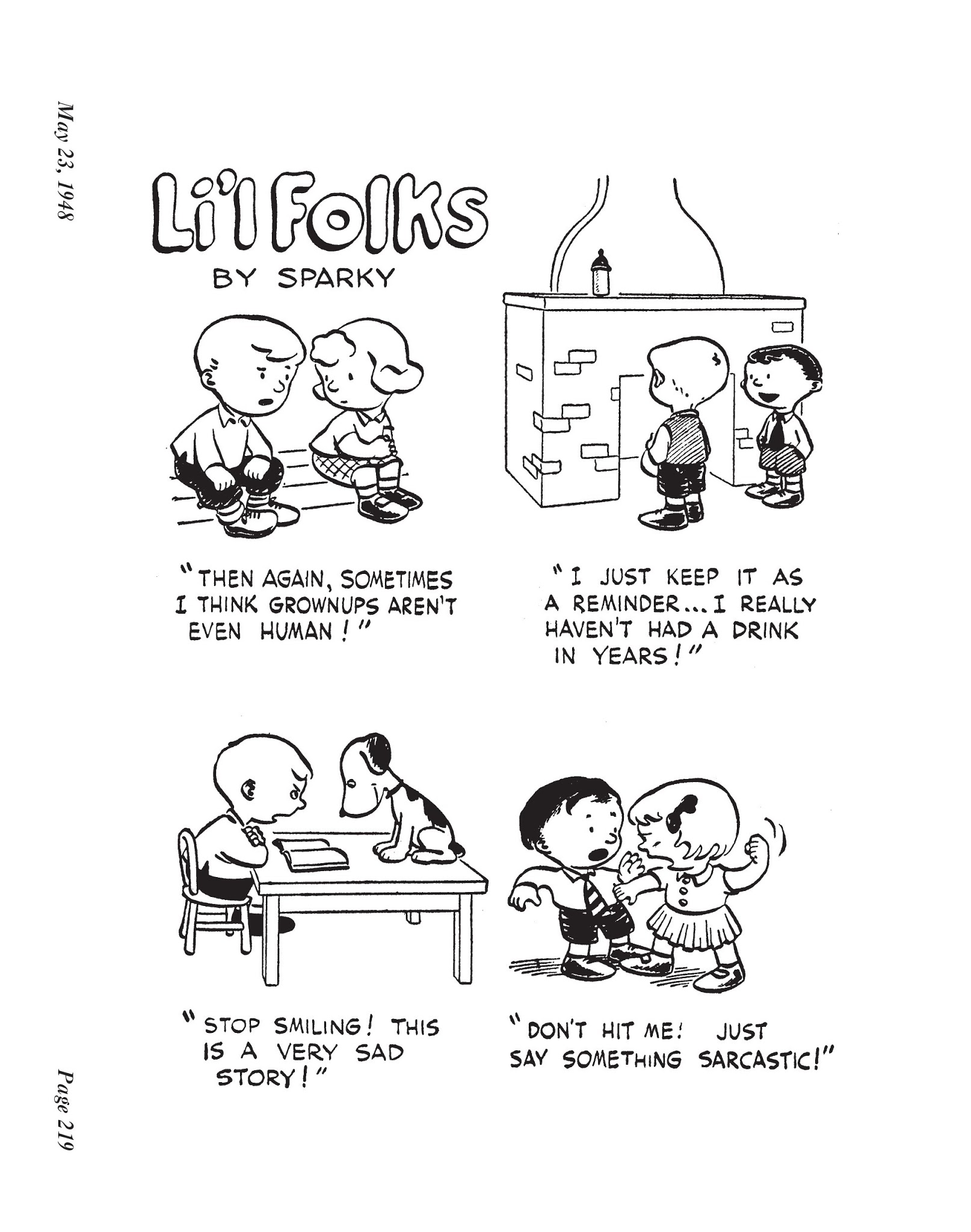 Read online The Complete Peanuts comic -  Issue # TPB 25 - 228