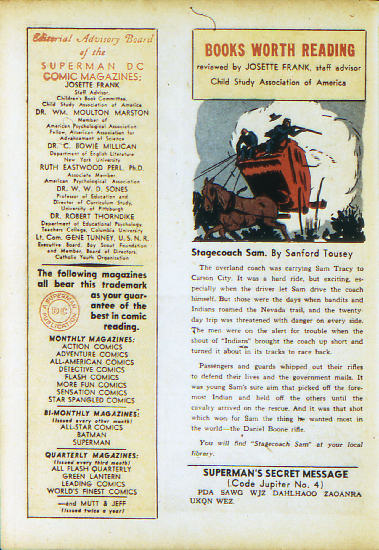 Read online Adventure Comics (1938) comic -  Issue #71 - 57
