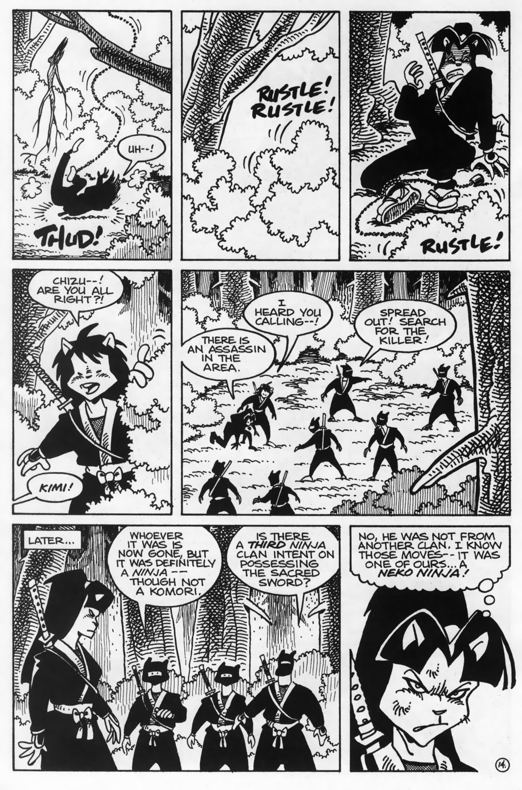 Read online Usagi Yojimbo (1996) comic -  Issue #41 - 16