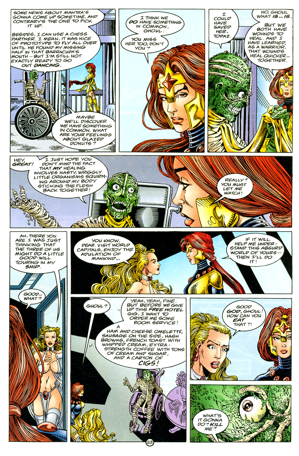 Read online UltraForce (1994) comic -  Issue #6 - 23
