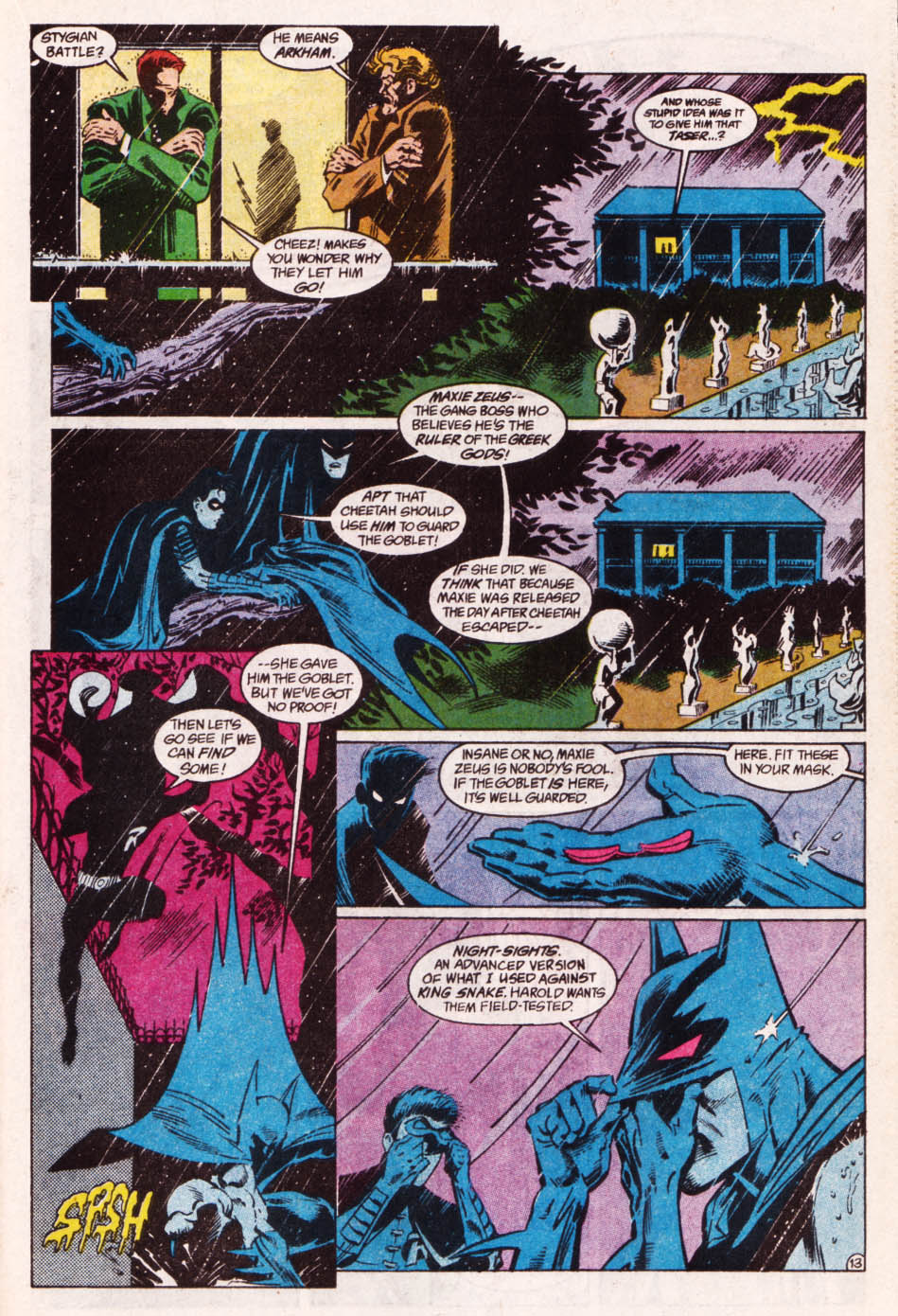 Read online Batman (1940) comic -  Issue #470 - 14