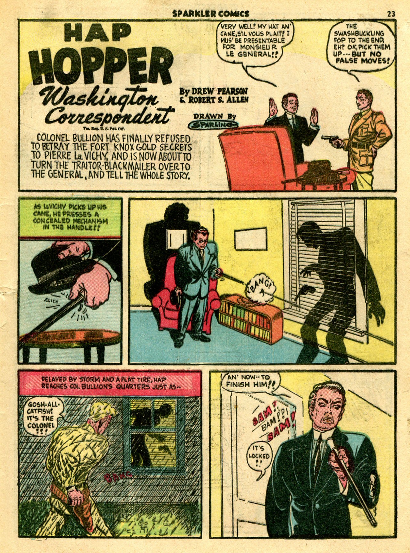 Read online Sparkler Comics comic -  Issue #20 - 25