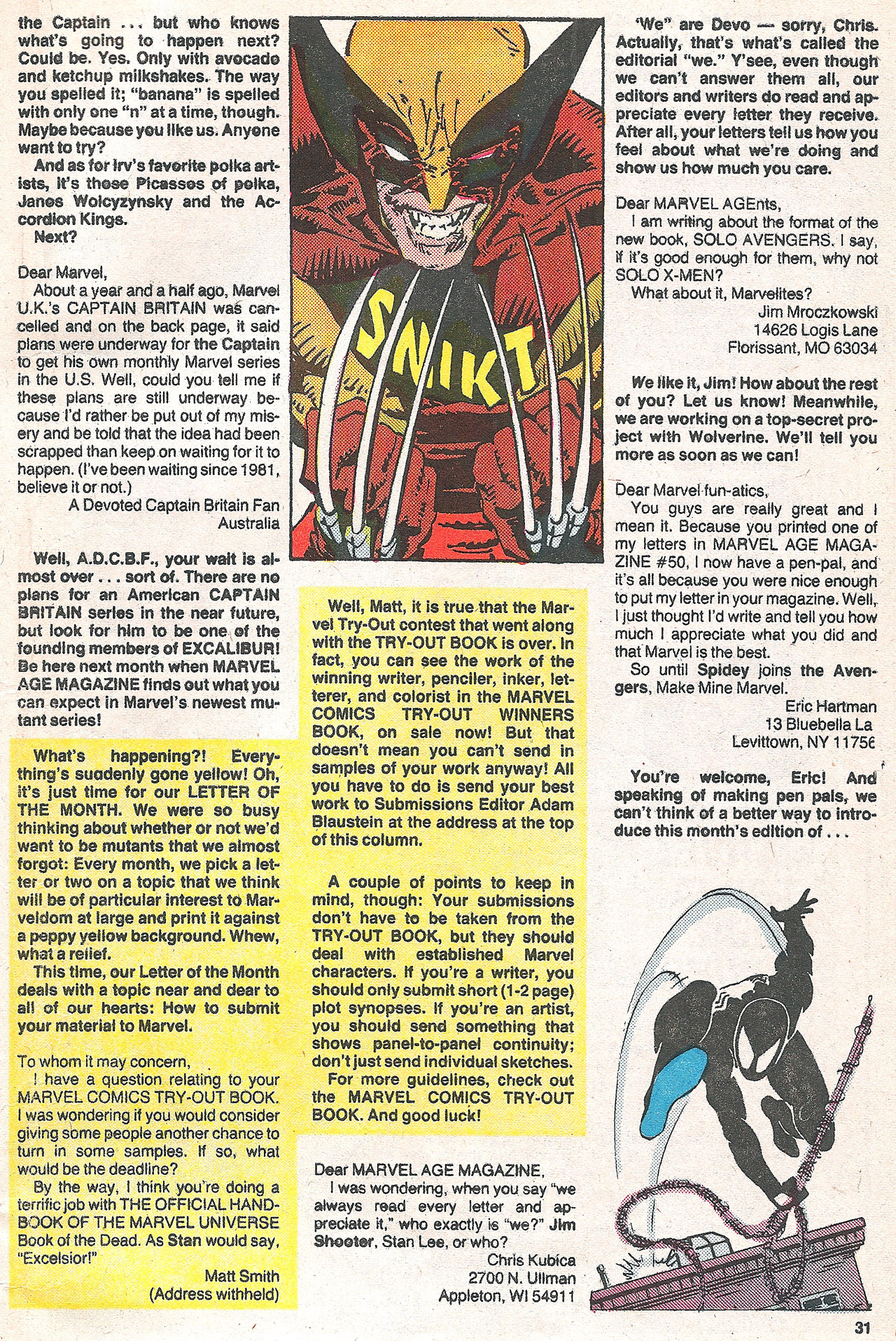 Read online Marvel Age comic -  Issue #59 - 32