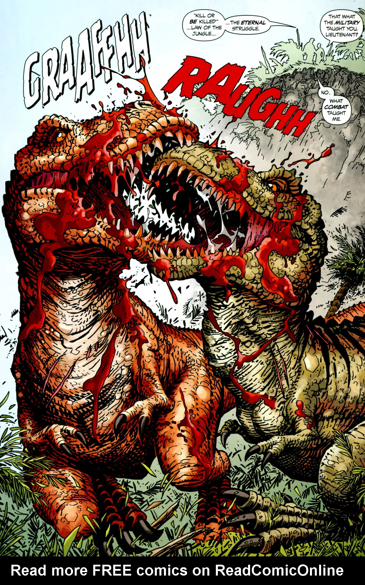 Read online The War That Time Forgot comic -  Issue #9 - 9