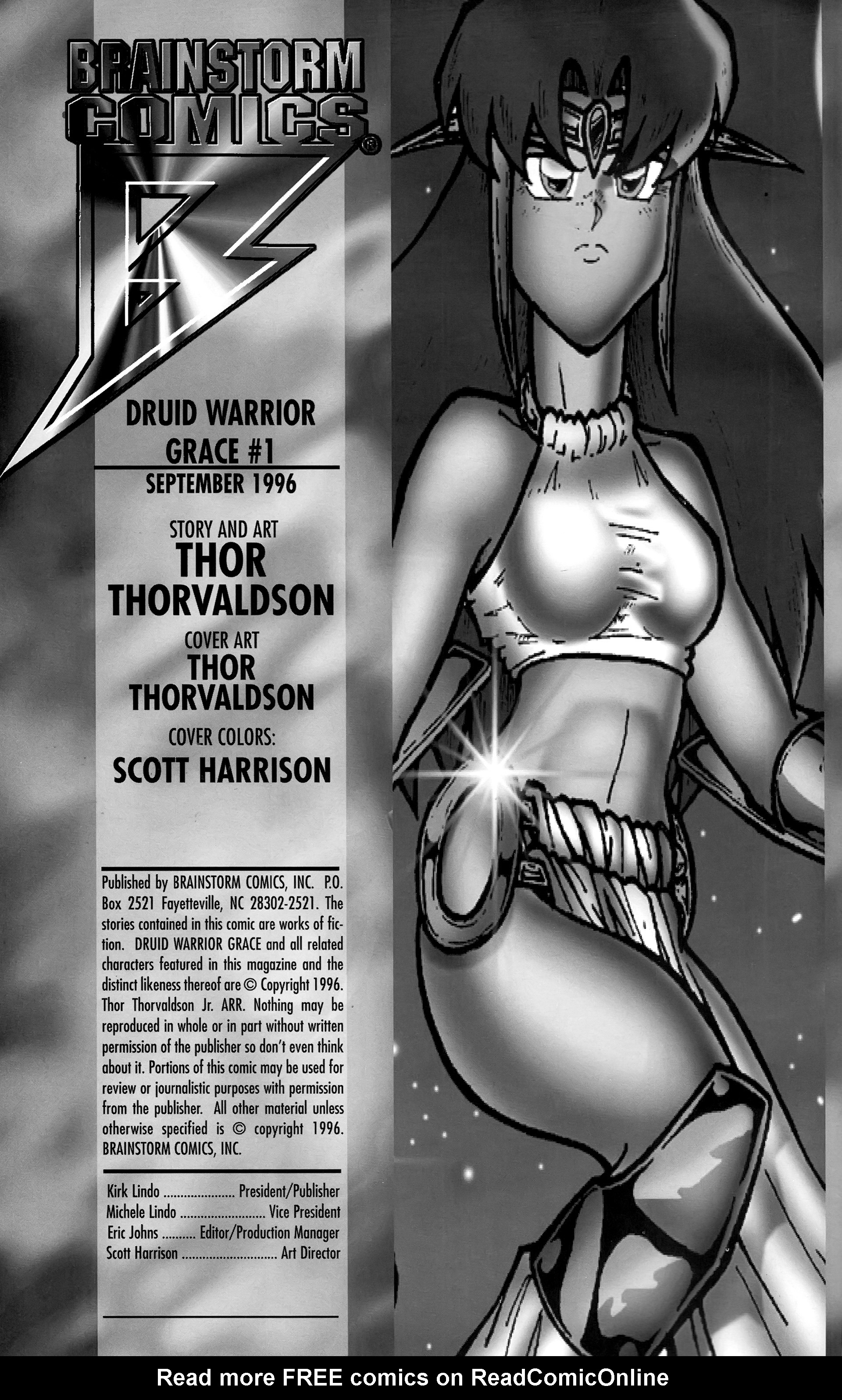 Read online Druid Warrior Grace comic -  Issue # Full - 2