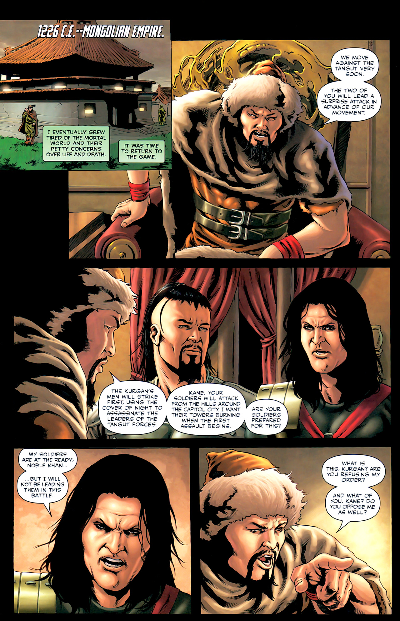 Read online Highlander Origins: The Kurgan comic -  Issue #2 - 11