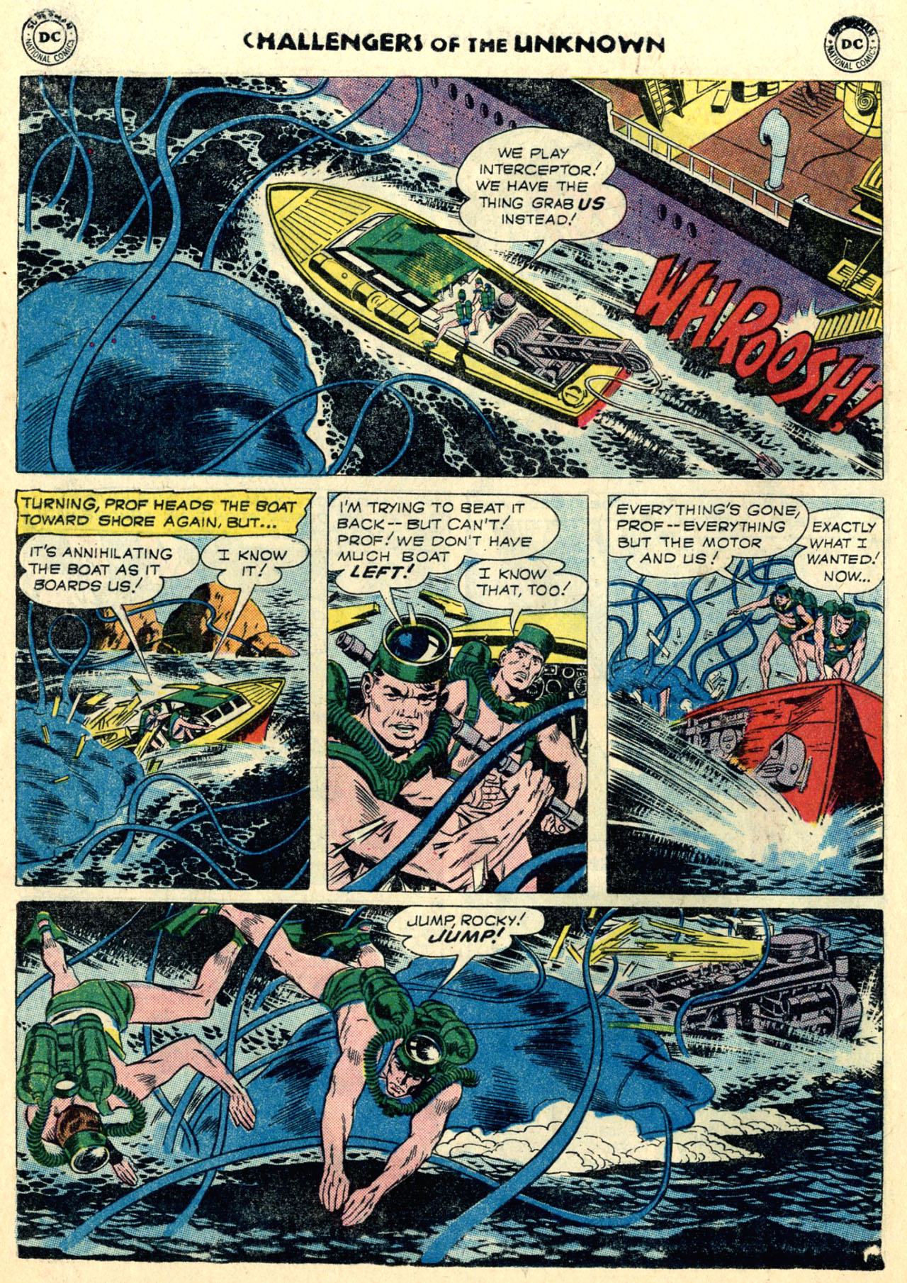 Read online Challengers of the Unknown (1958) comic -  Issue #7 - 12