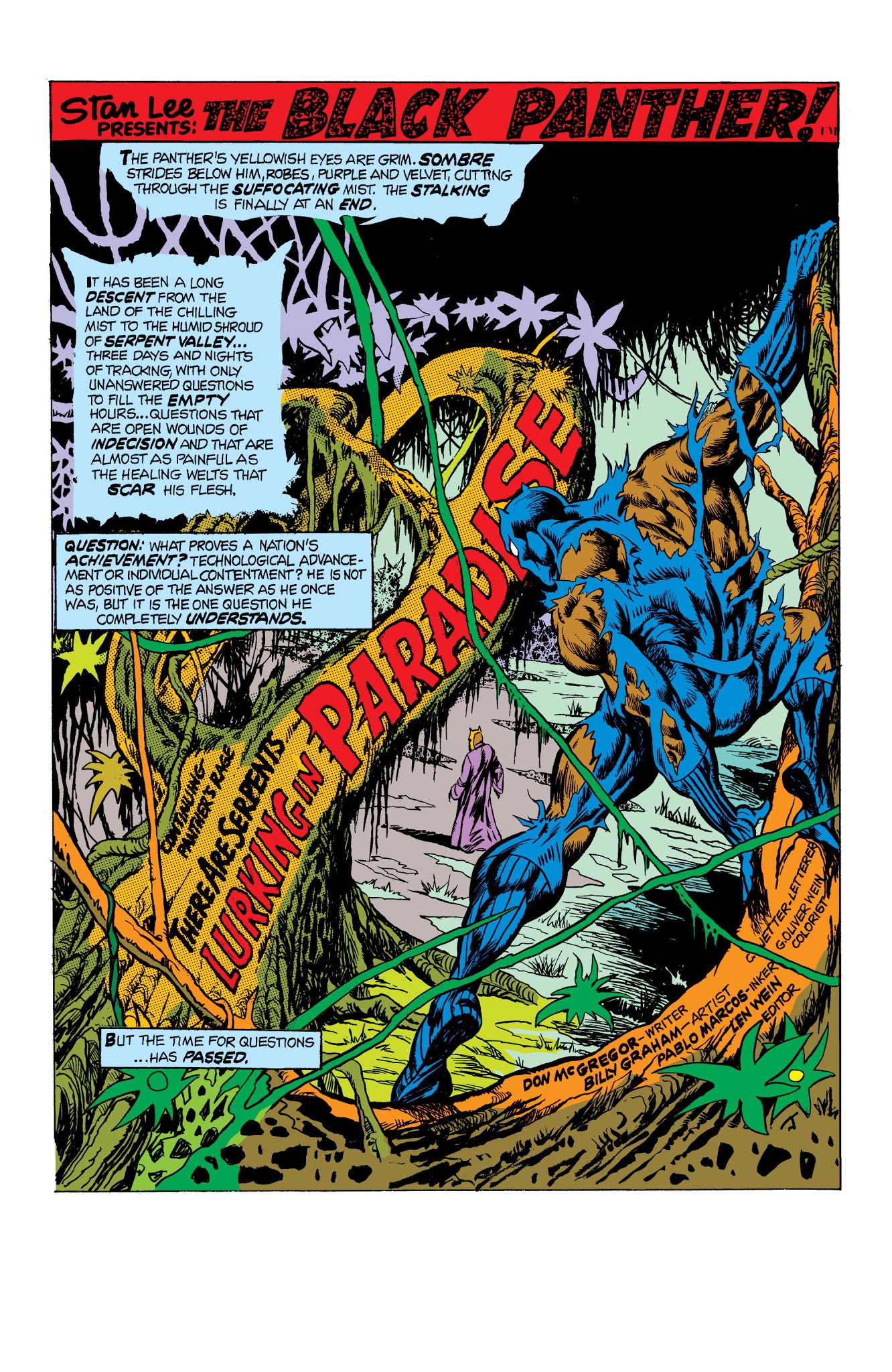 Read online Marvel Masterworks: The Black Panther comic -  Issue # TPB 1 - 135