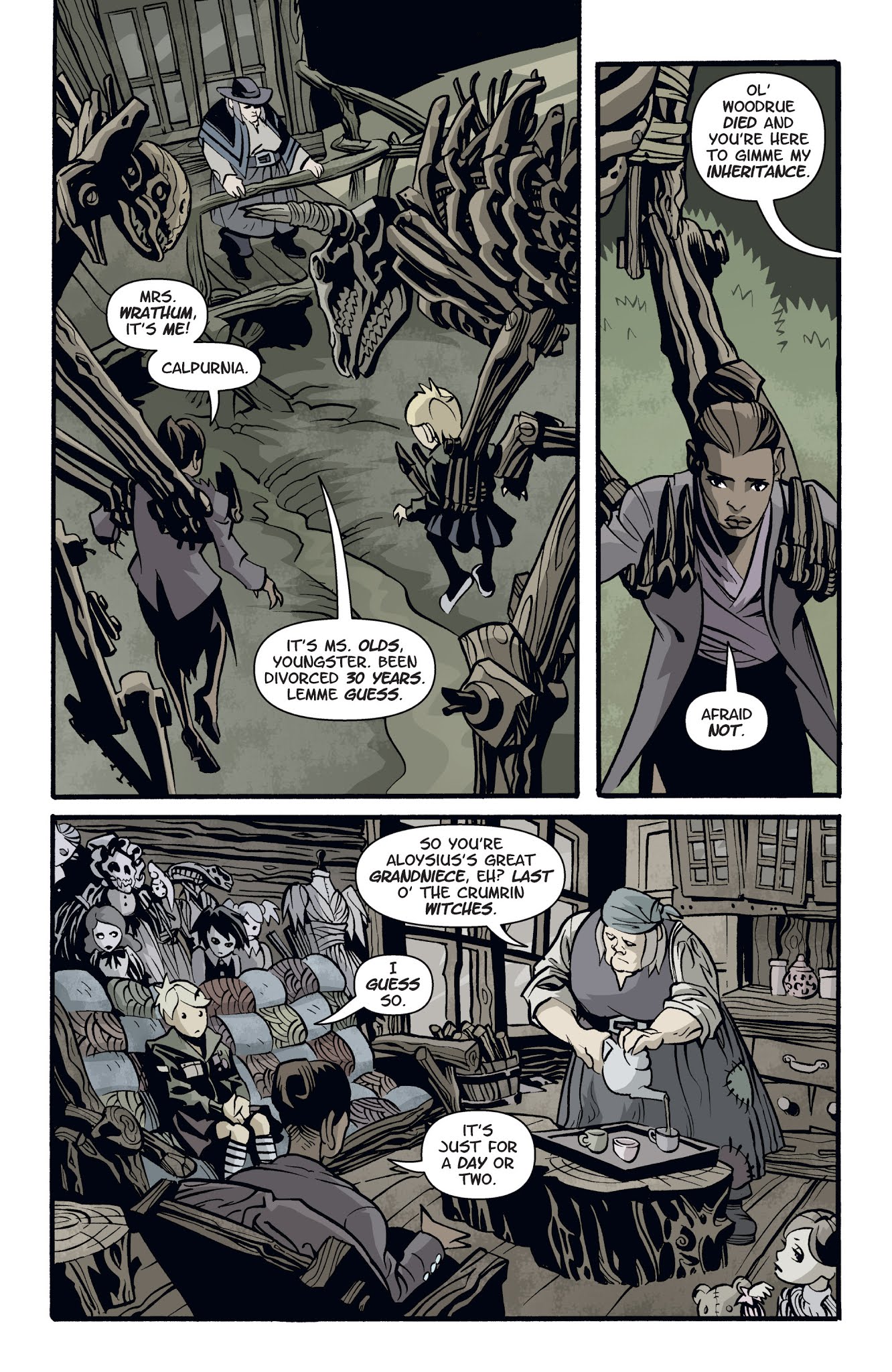 Read online Courtney Crumrin comic -  Issue #7 - 13