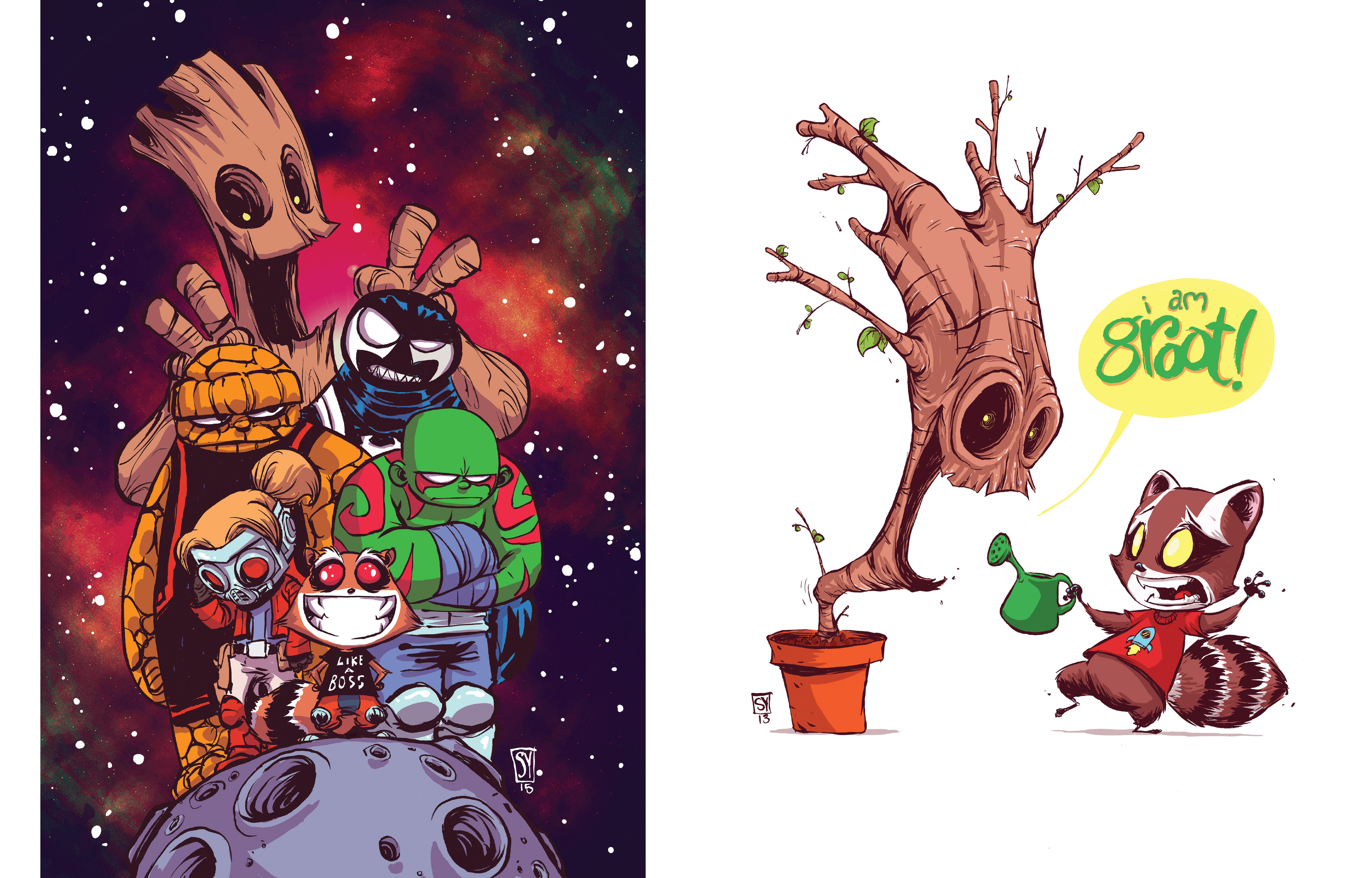 Read online The Marvel Art of Skottie Young comic -  Issue # TPB - 85