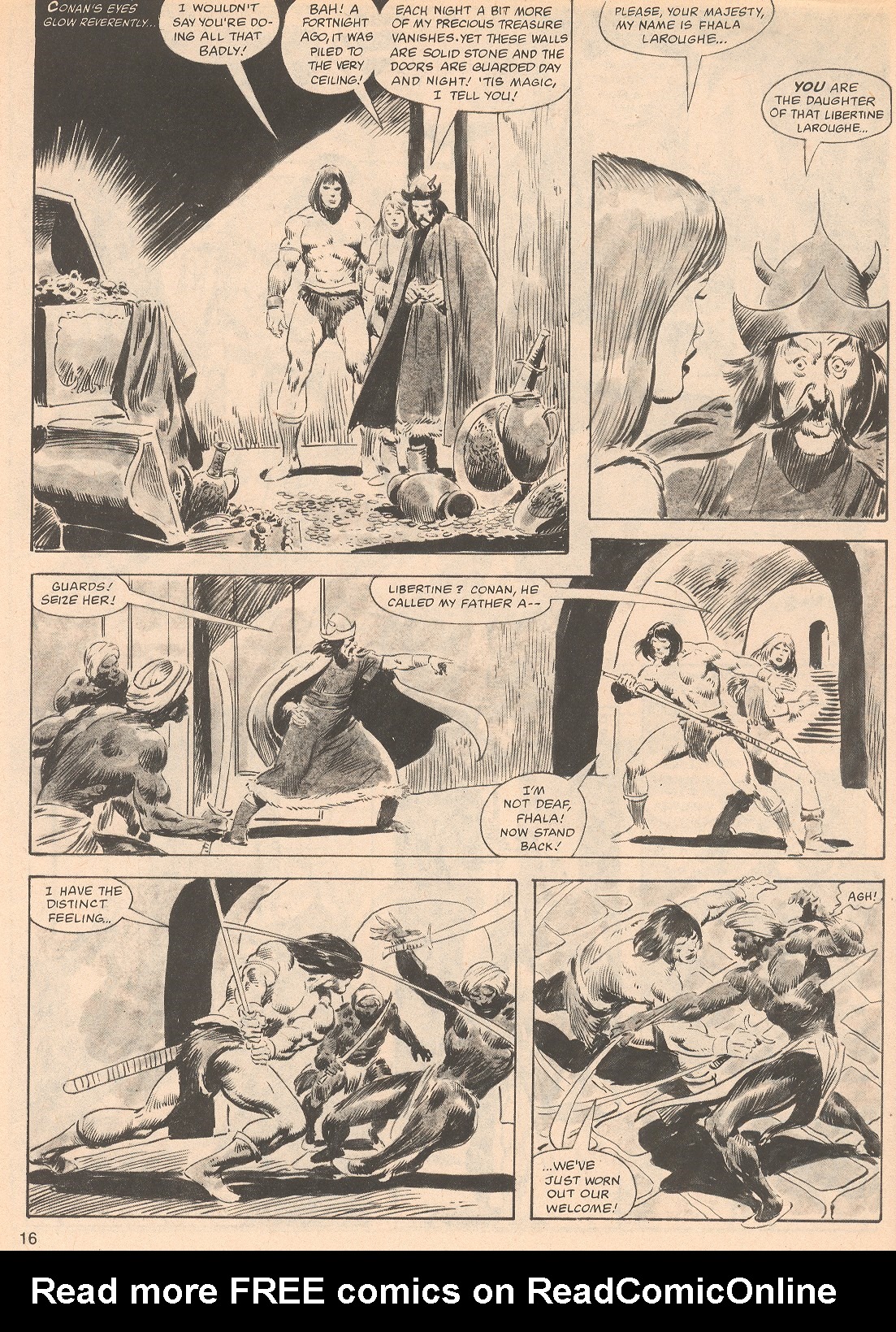 Read online The Savage Sword Of Conan comic -  Issue #70 - 16