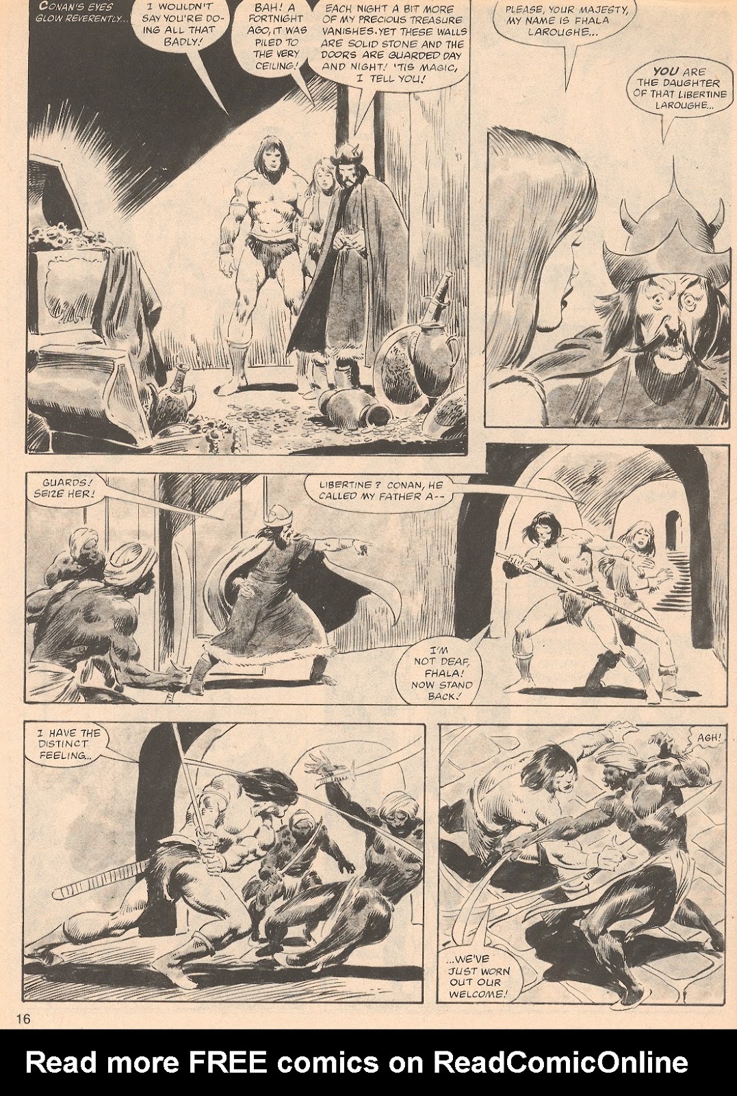 The Savage Sword Of Conan issue 70 - Page 16
