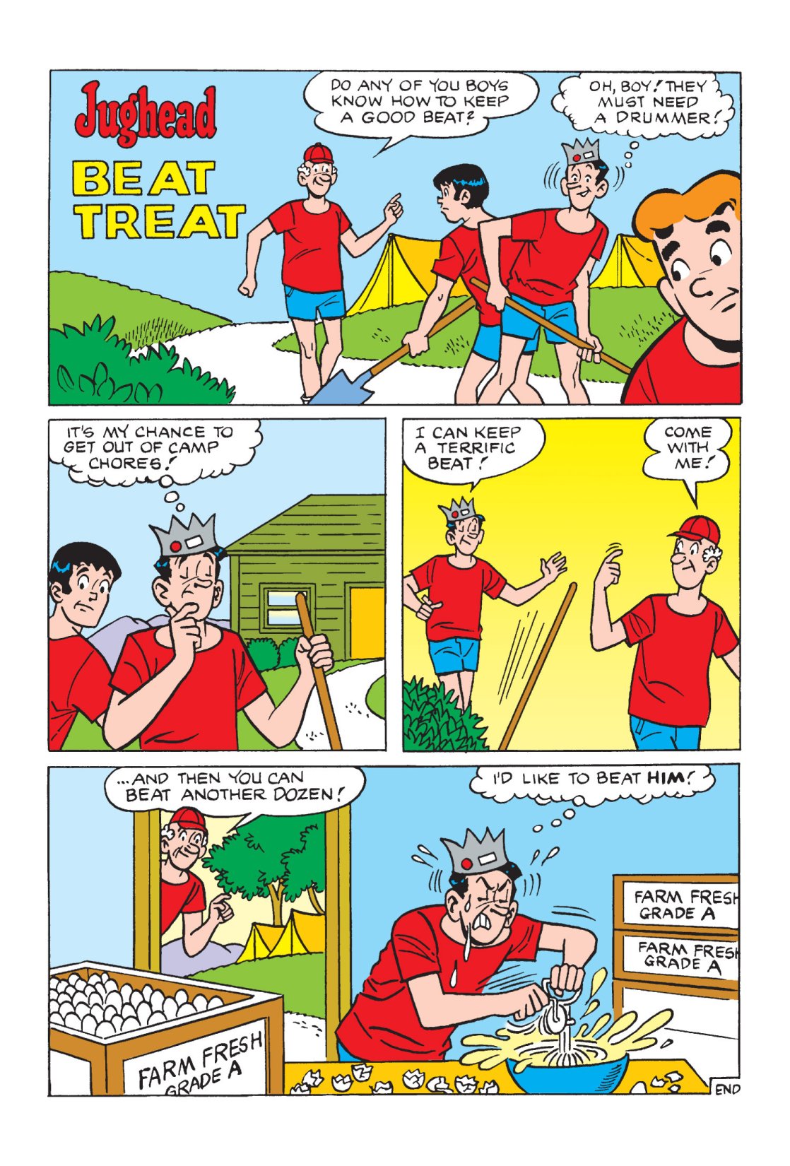 Read online Archie's Camp Tales comic -  Issue # TPB - 30