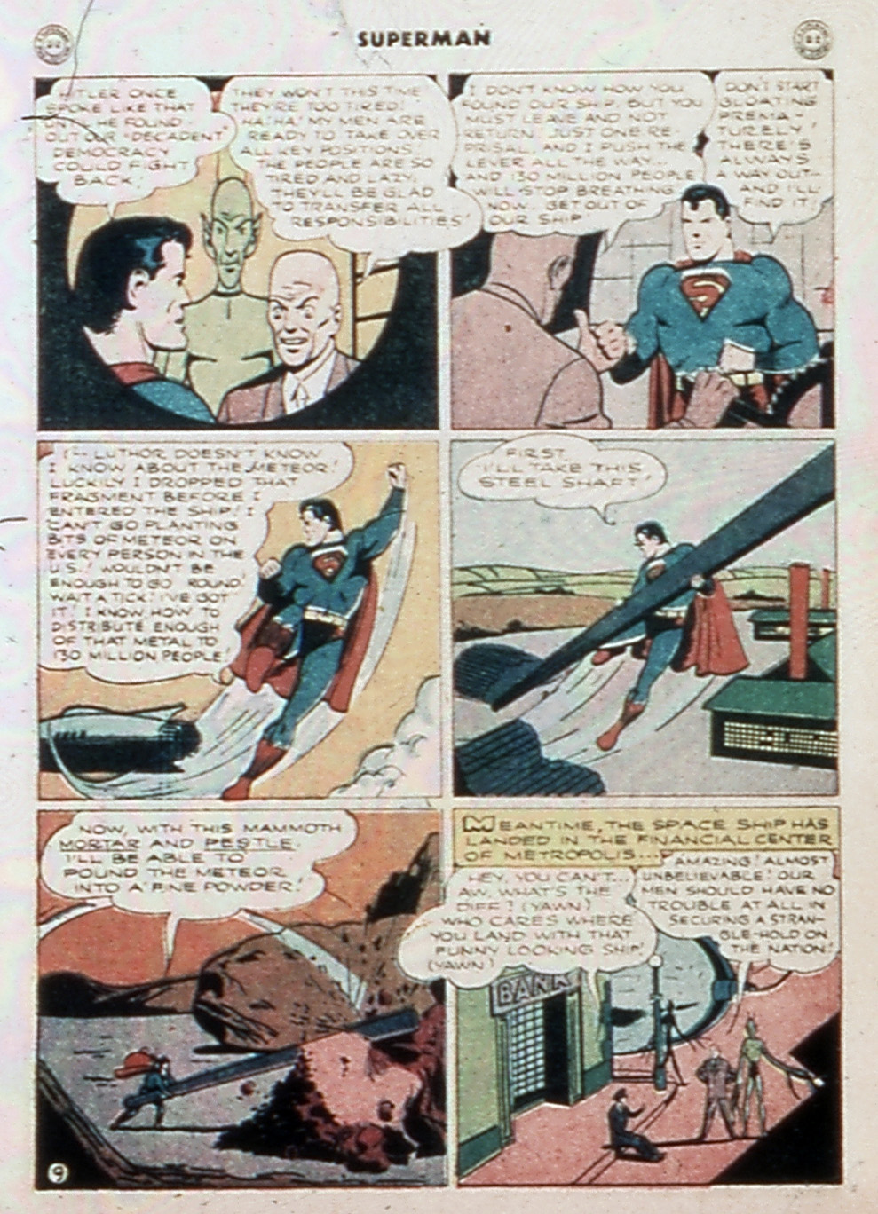 Read online Superman (1939) comic -  Issue #34 - 46