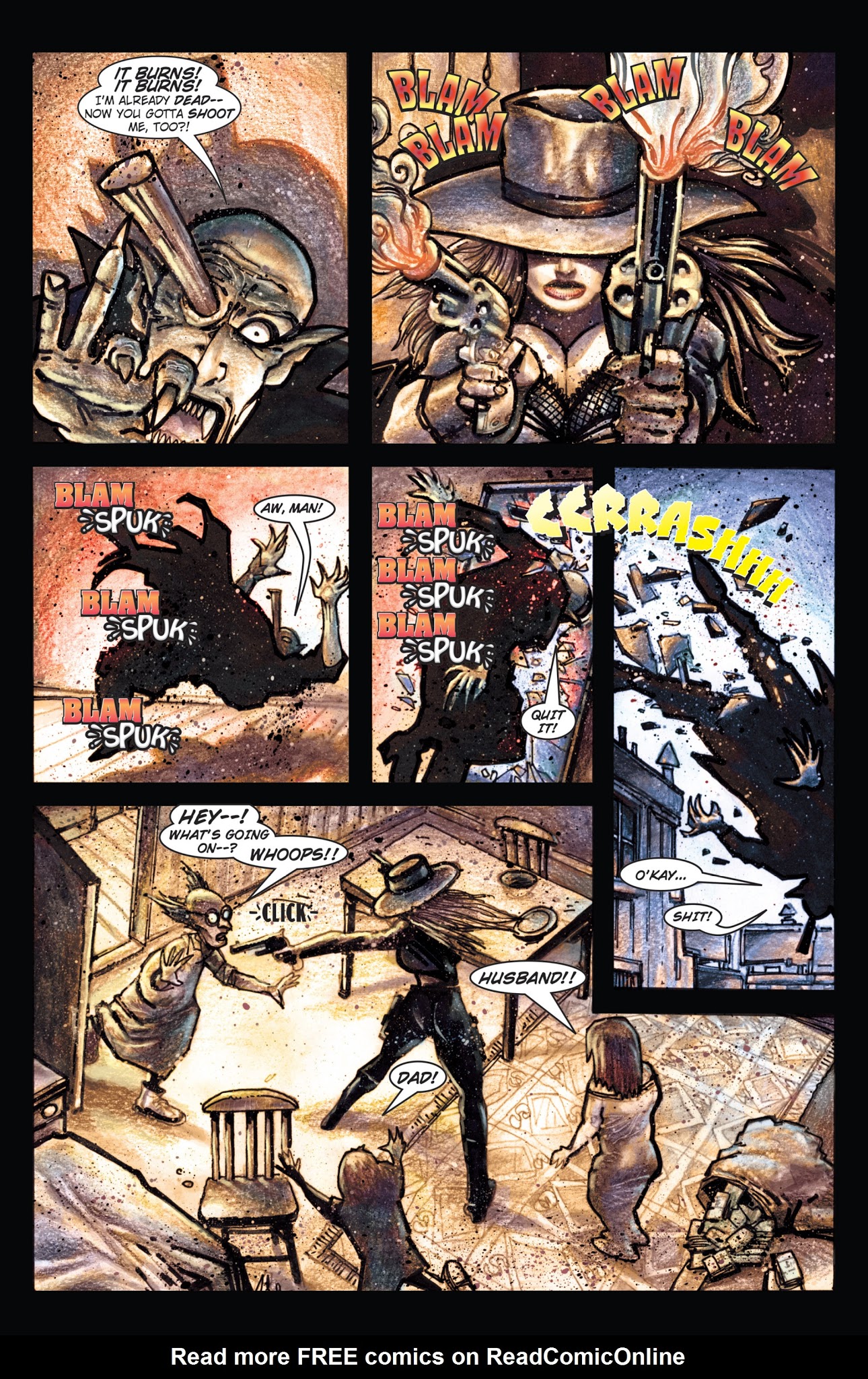 Read online Fistful of Blood comic -  Issue #3 - 21