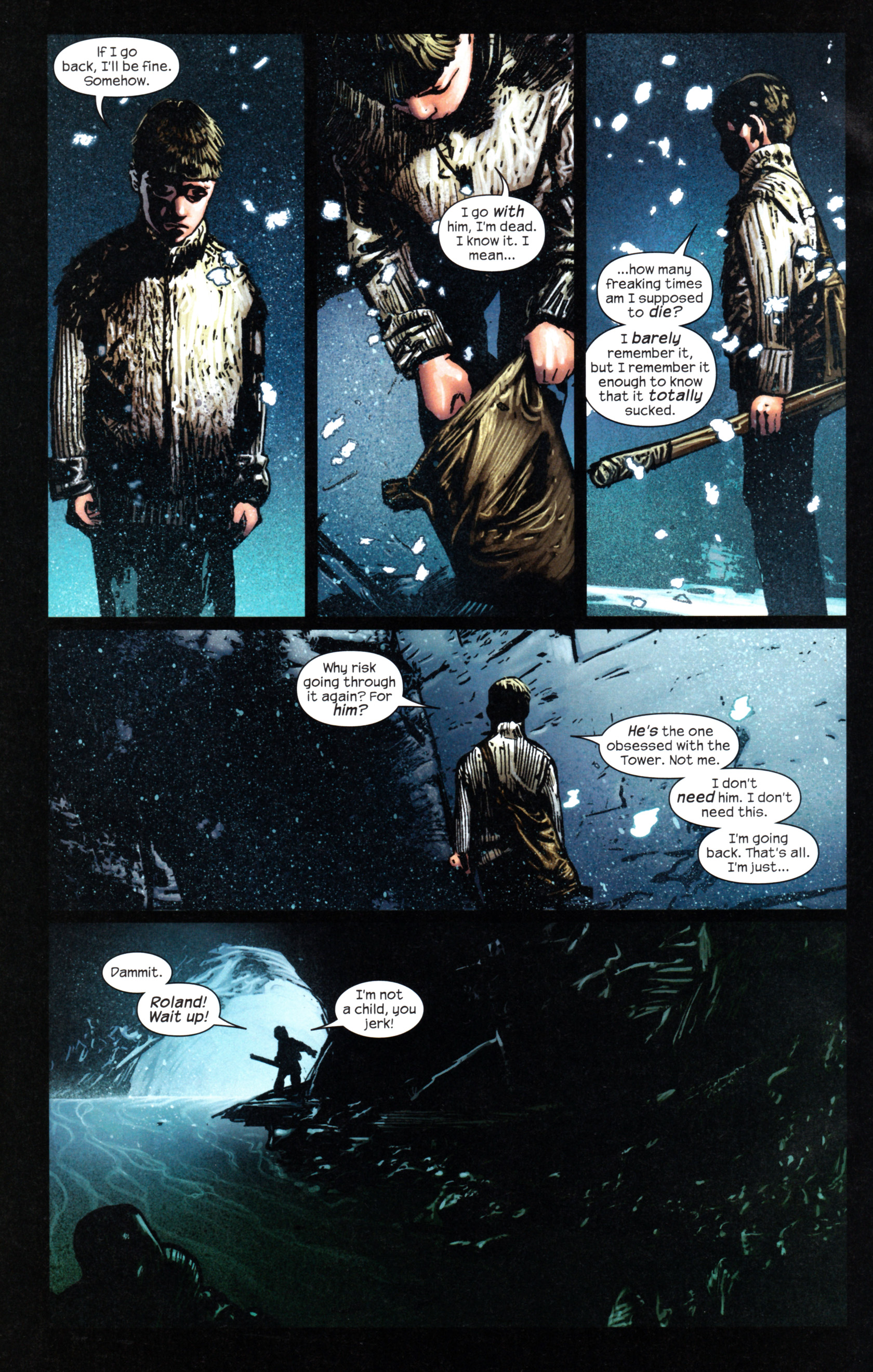 Read online Dark Tower: The Gunslinger - The Man in Black comic -  Issue #1 - 12