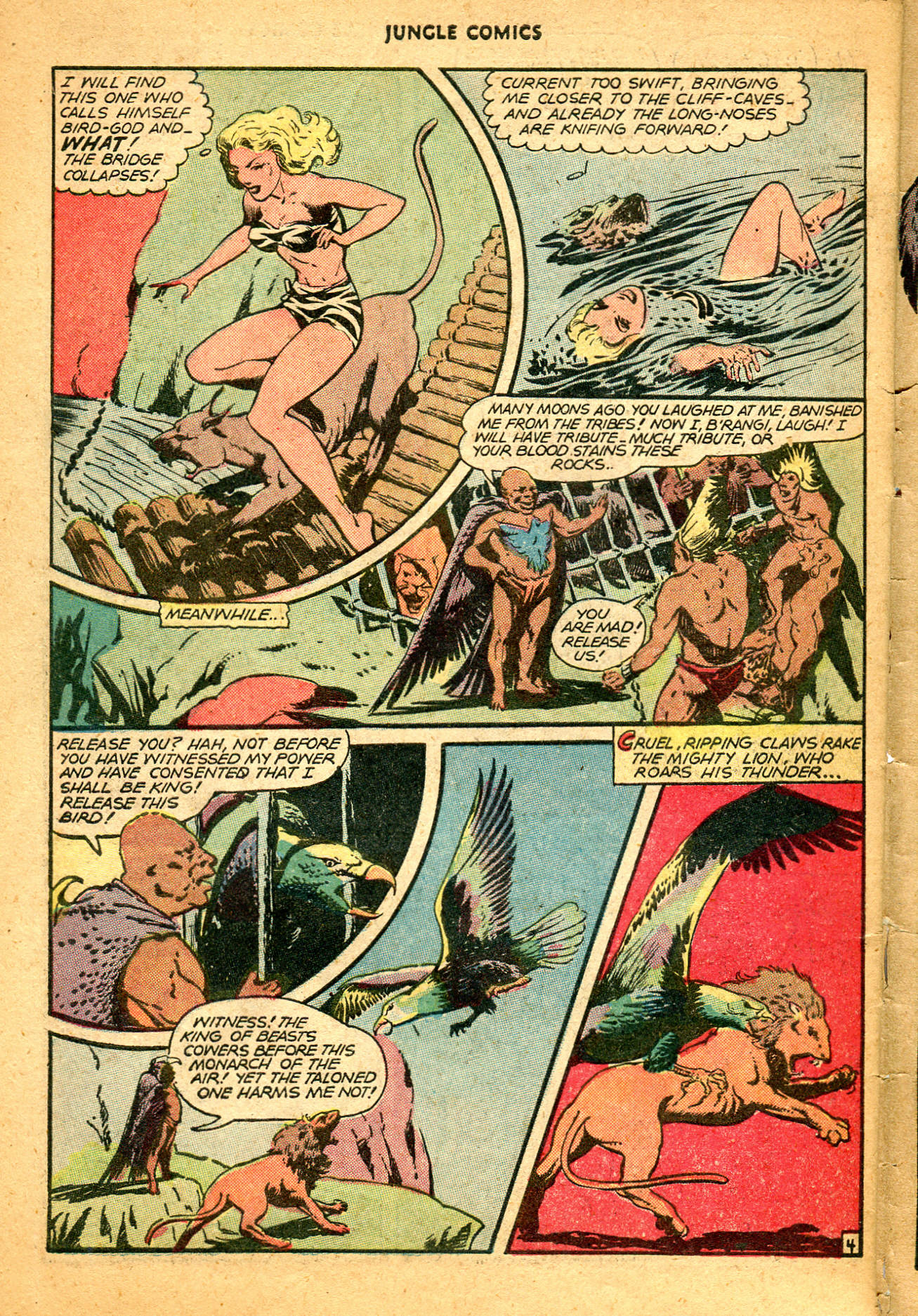 Read online Jungle Comics comic -  Issue #89 - 46