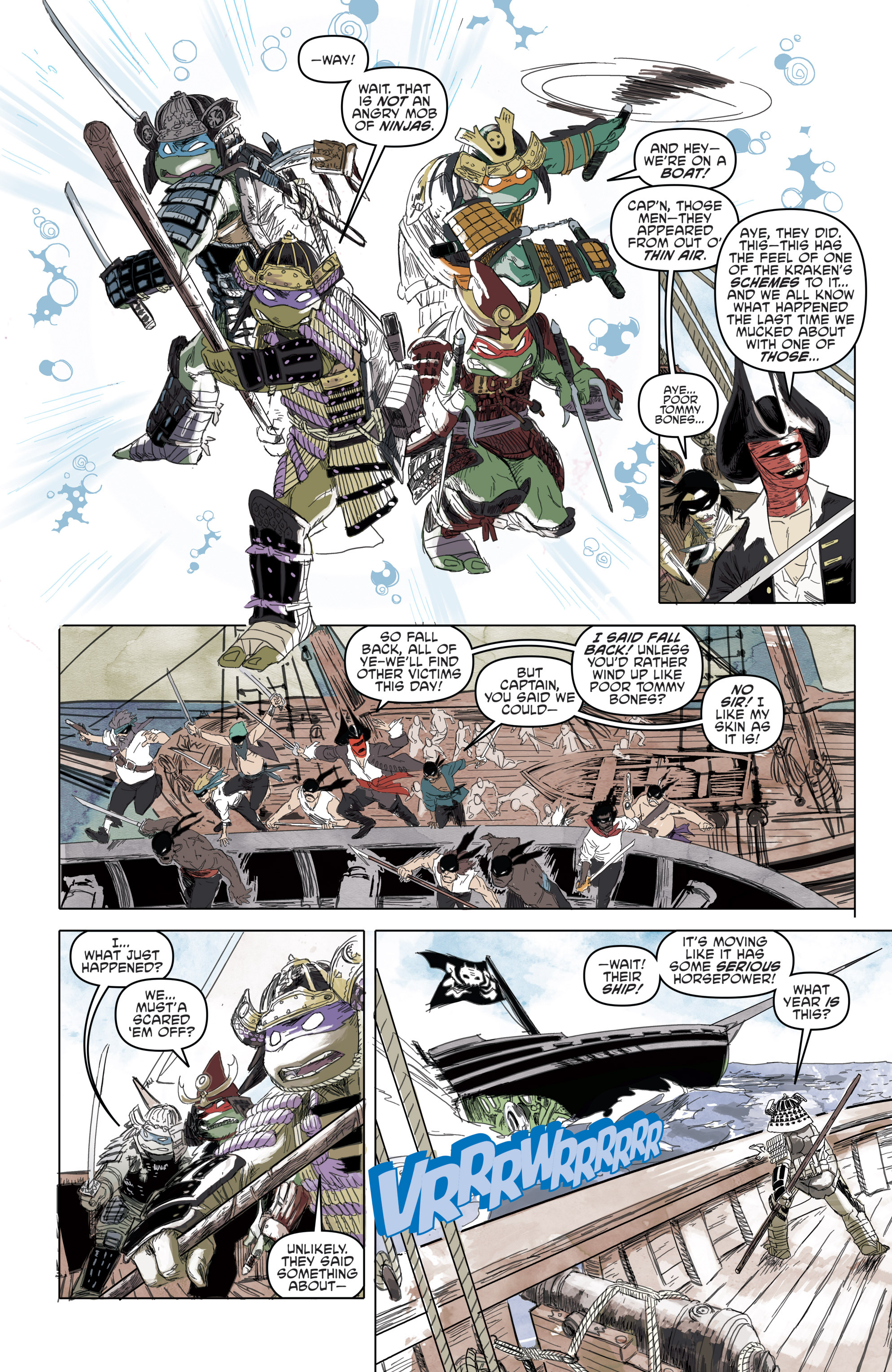 Read online Teenage Mutant Ninja Turtles: Turtles in Time comic -  Issue #3 - 5