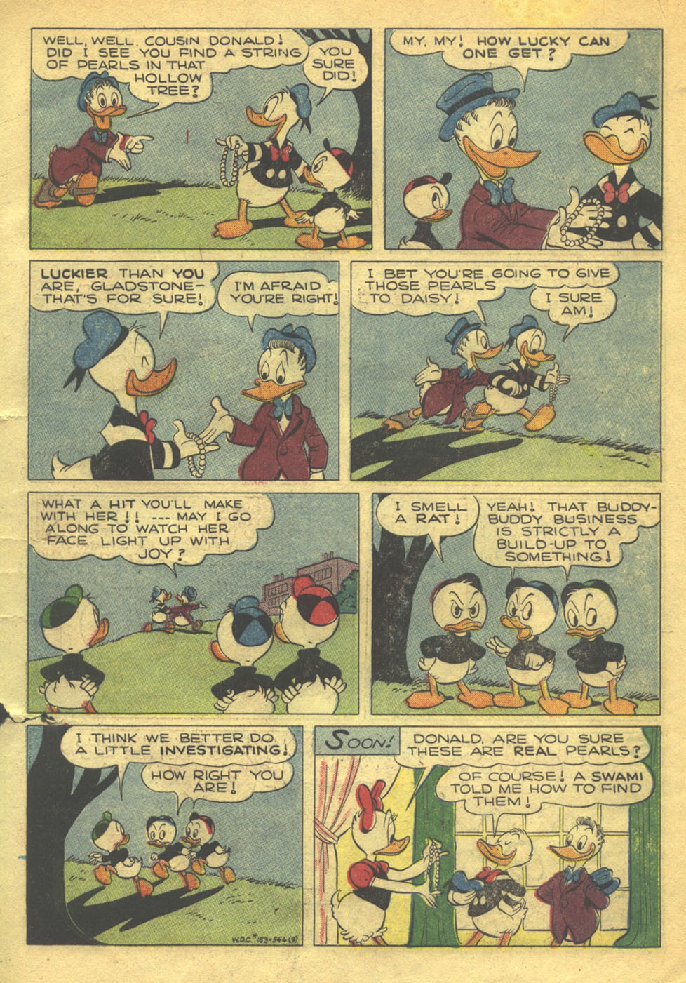 Read online Walt Disney's Comics and Stories comic -  Issue #163 - 11