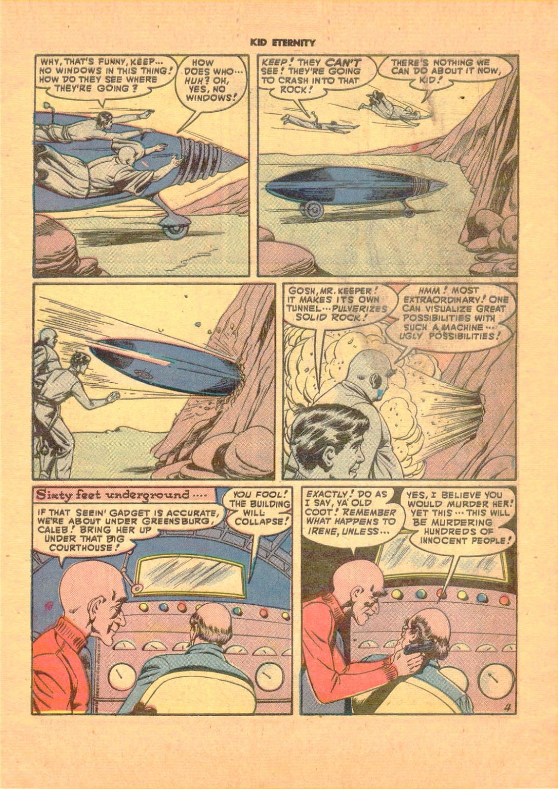 Read online Kid Eternity (1946) comic -  Issue #8 - 6
