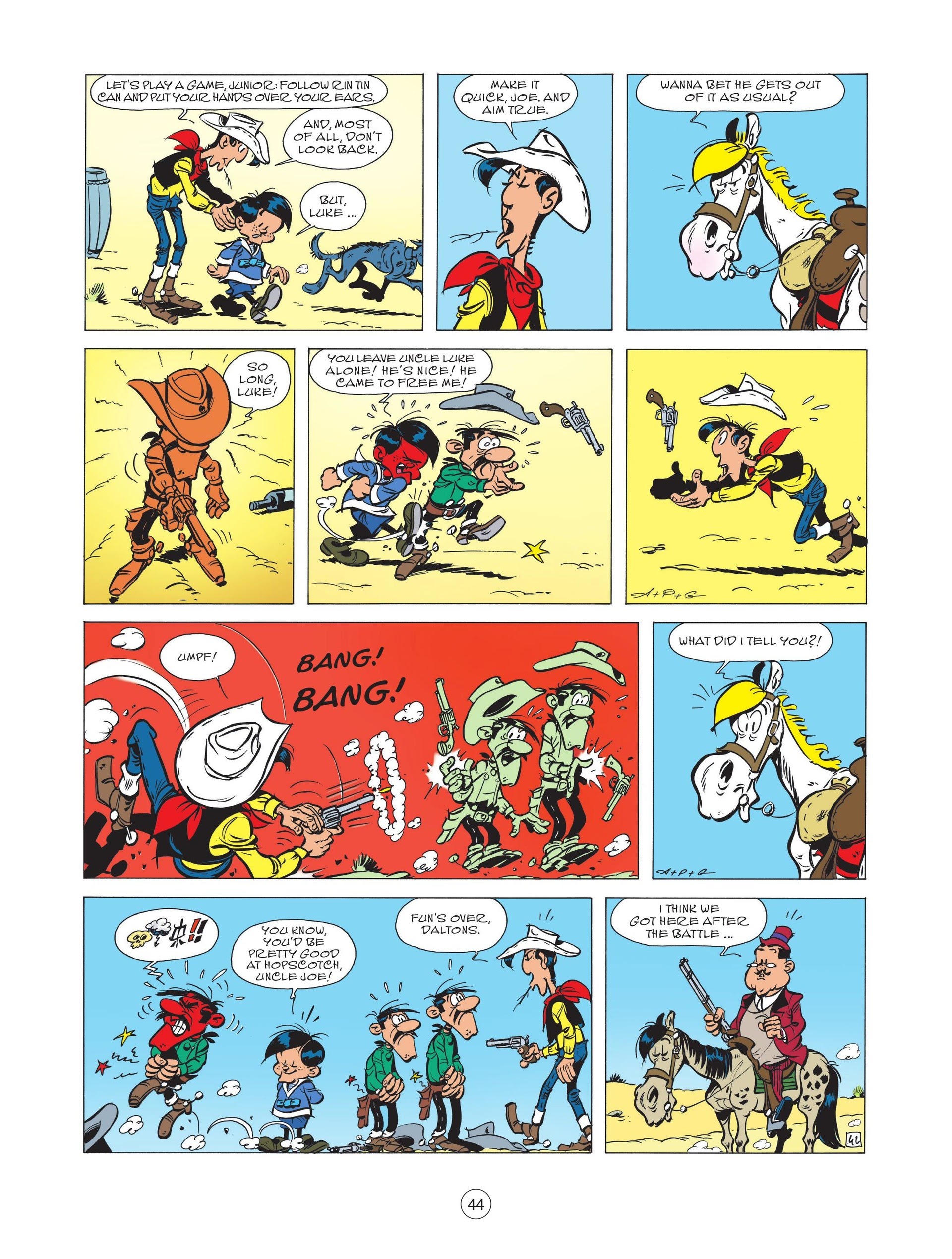 Read online A Lucky Luke Adventure comic -  Issue #78 - 46